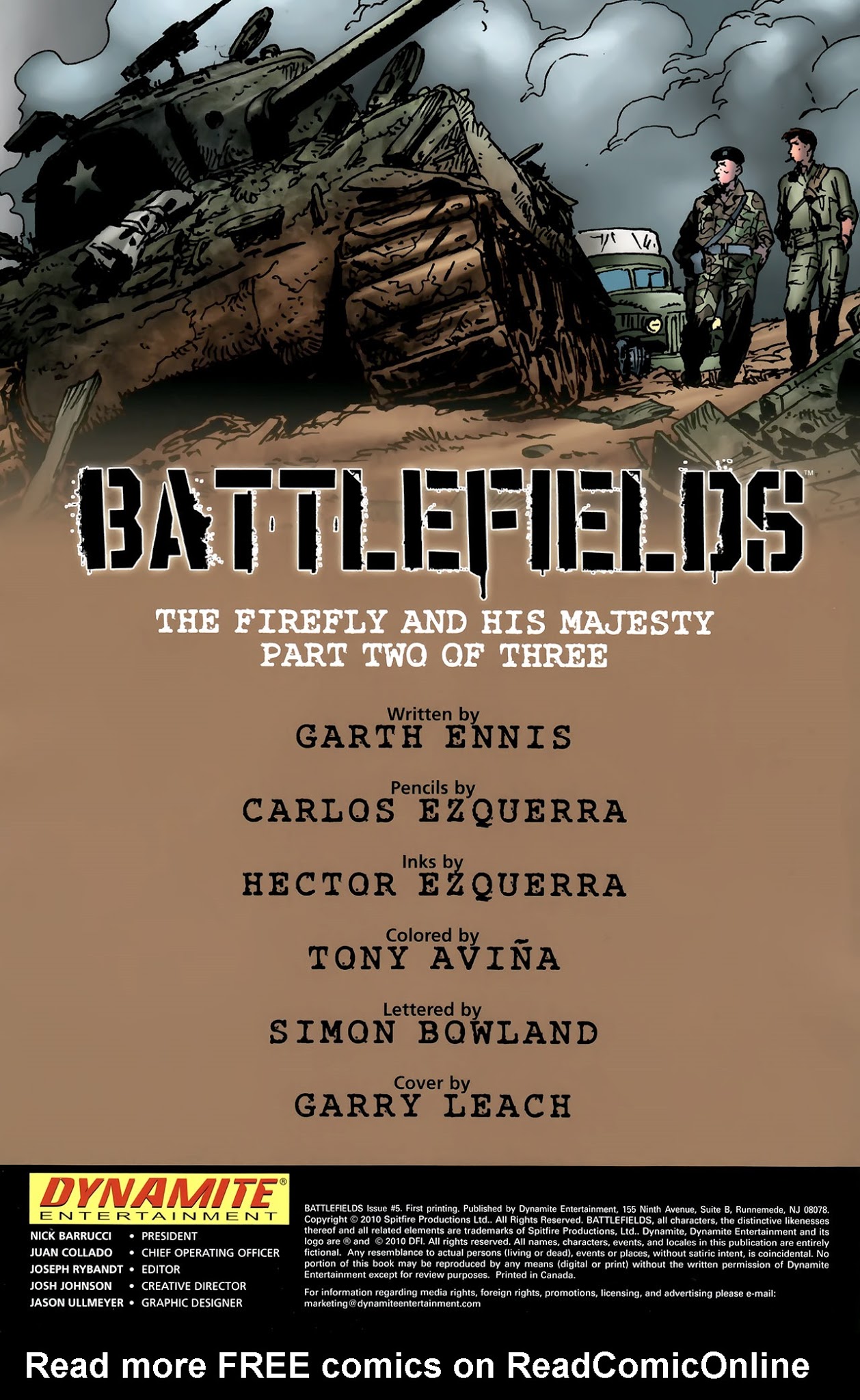 Read online Battlefields (2010) comic -  Issue #5 - 2