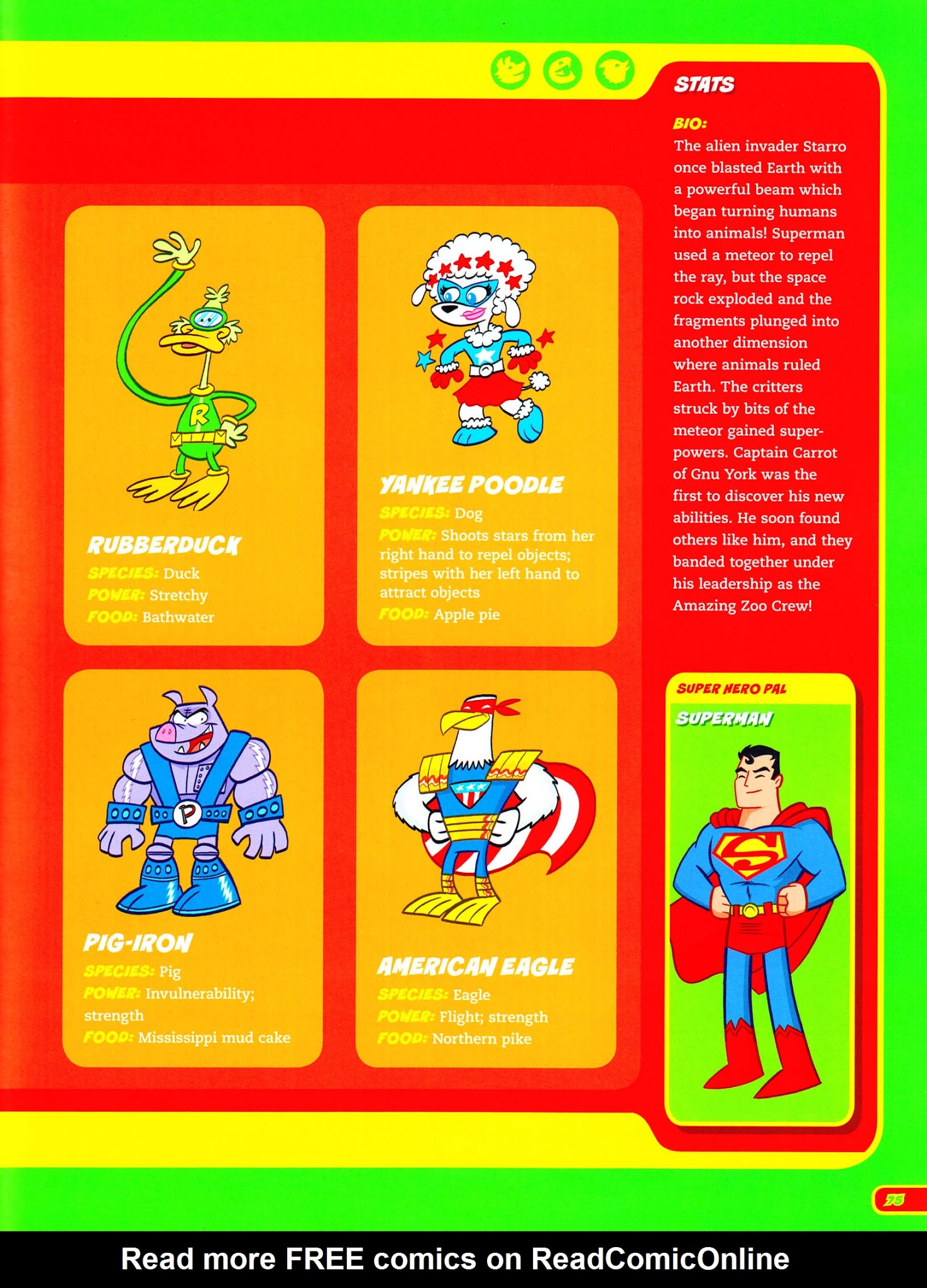 Read online DC Super-Pets Character Encyclopedia comic -  Issue # TPB - 77