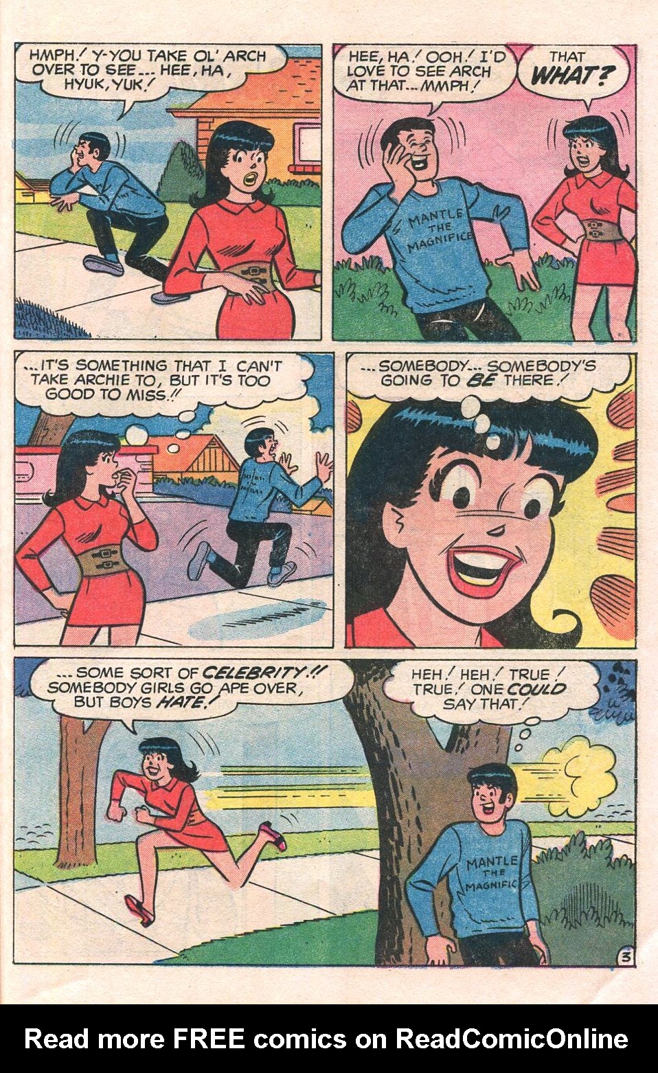 Read online Reggie and Me (1966) comic -  Issue #68 - 37