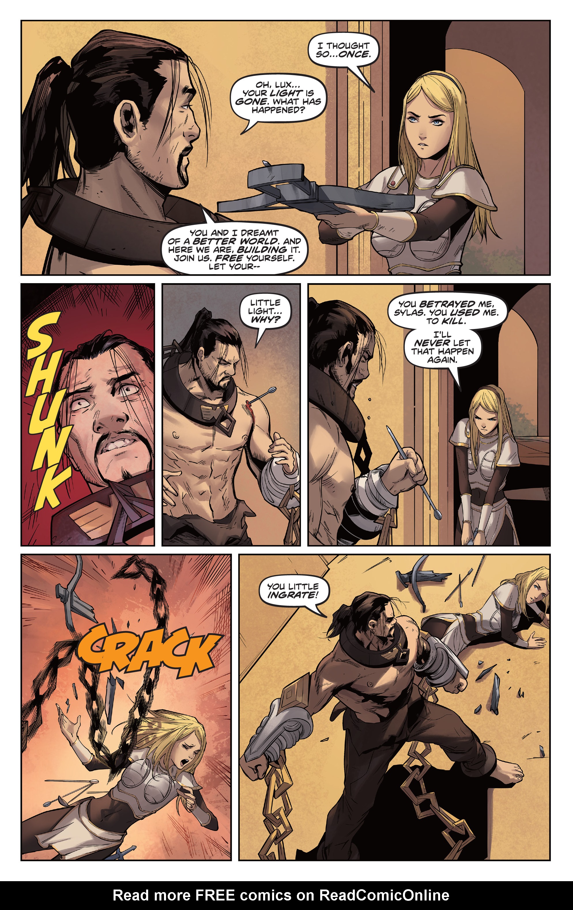 Read online League of Legends: Lux comic -  Issue #4 - 20