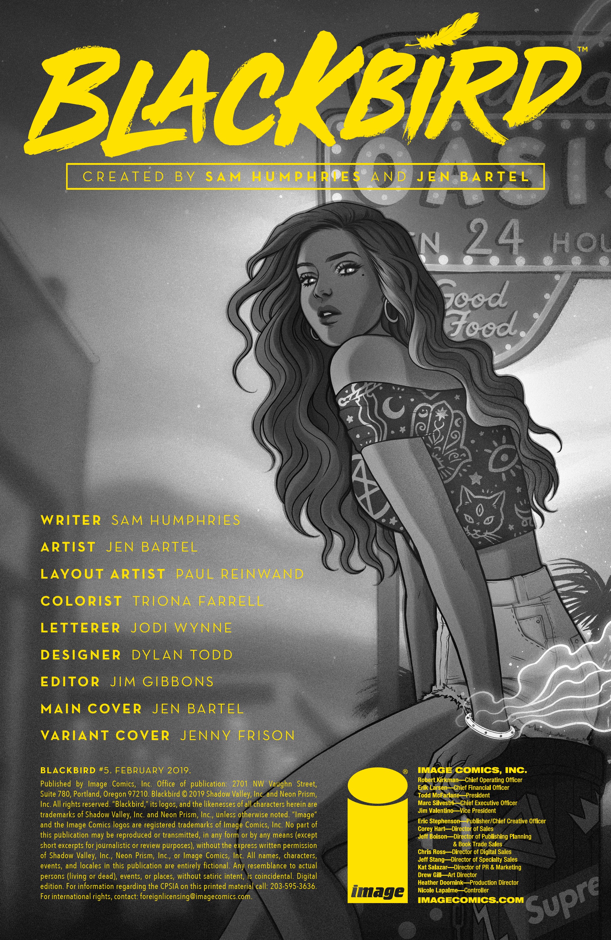 Read online Blackbird comic -  Issue #5 - 2