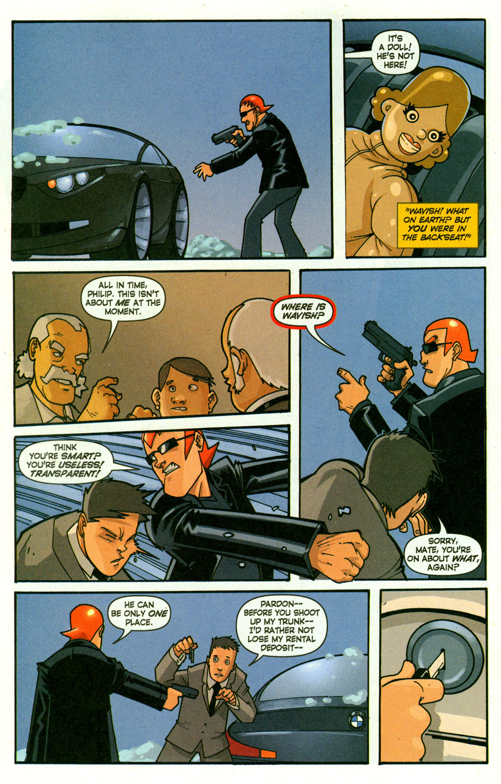 Read online BMWfilms.com's The Hire comic -  Issue #4 - 16