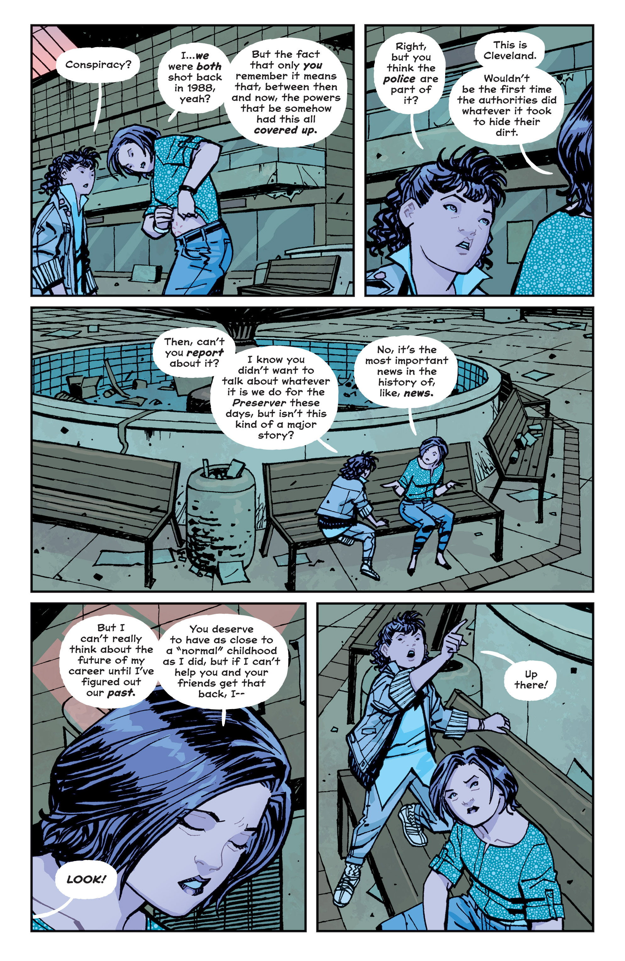 Read online Paper Girls comic -  Issue #8 - 16