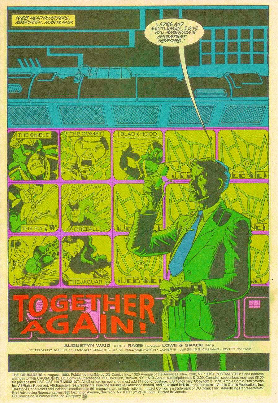 Read online The Crusaders comic -  Issue #4 - 2