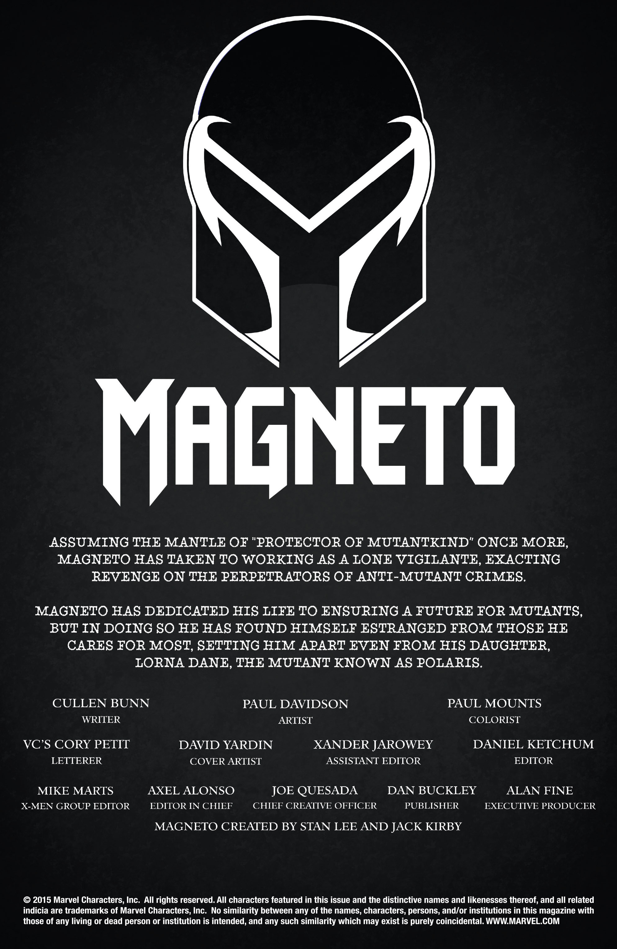 Read online Magneto comic -  Issue #18 - 2