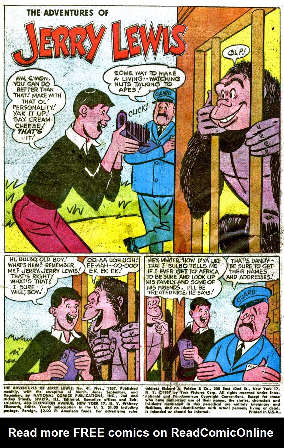 Read online The Adventures of Jerry Lewis comic -  Issue #41 - 3