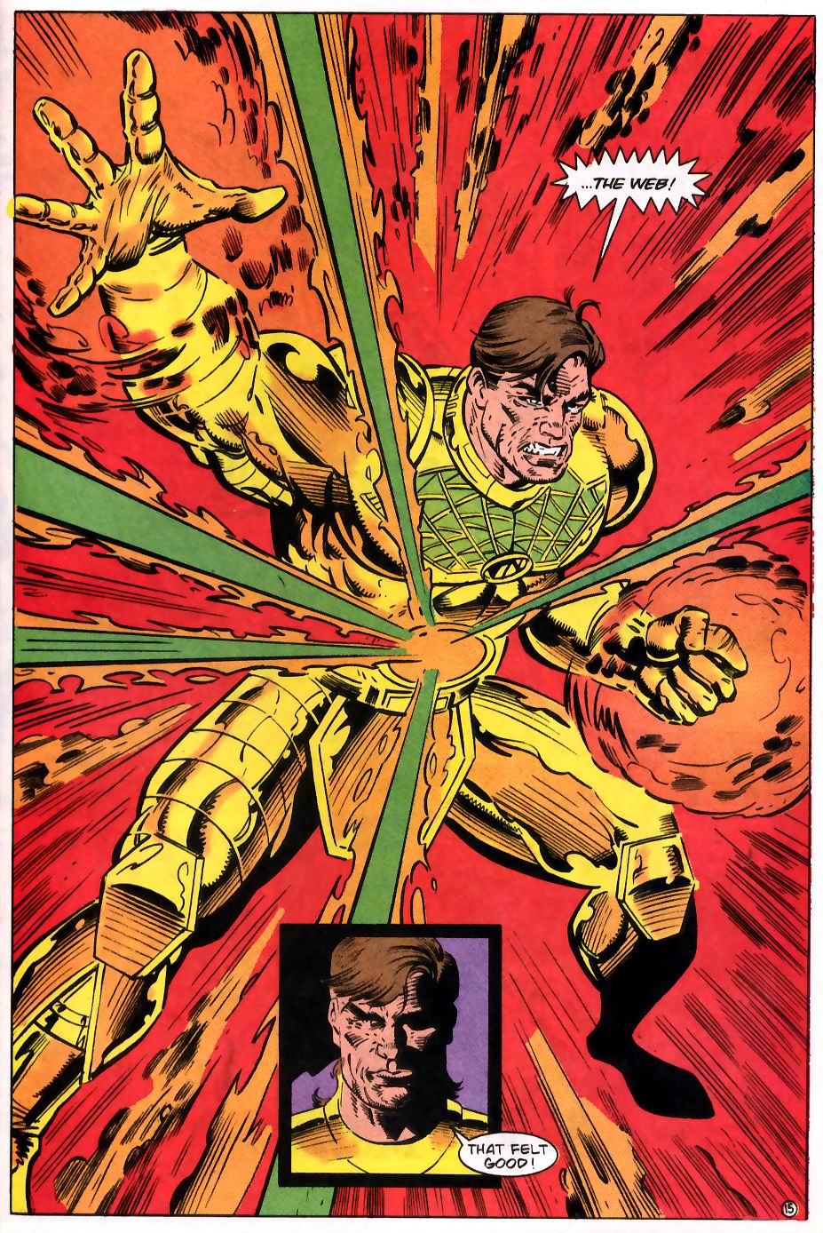 Read online The Web (1991) comic -  Issue #10 - 17