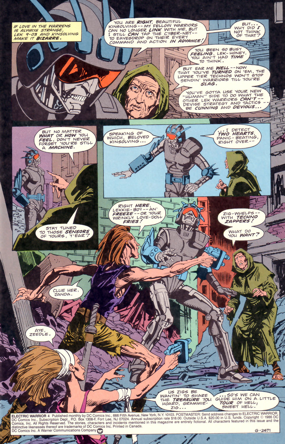 Read online Electric Warrior comic -  Issue #4 - 2