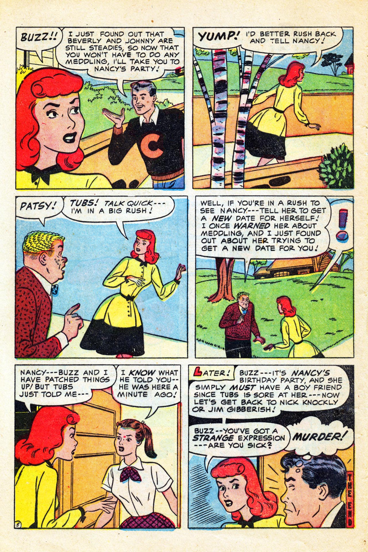 Read online Patsy and her Pals comic -  Issue #19 - 32