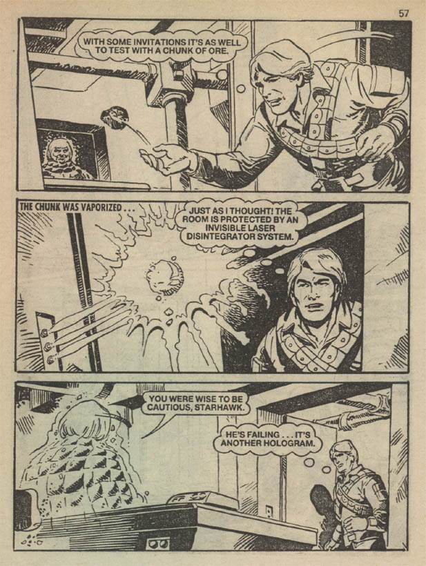 Read online Starblazer comic -  Issue #186 - 56