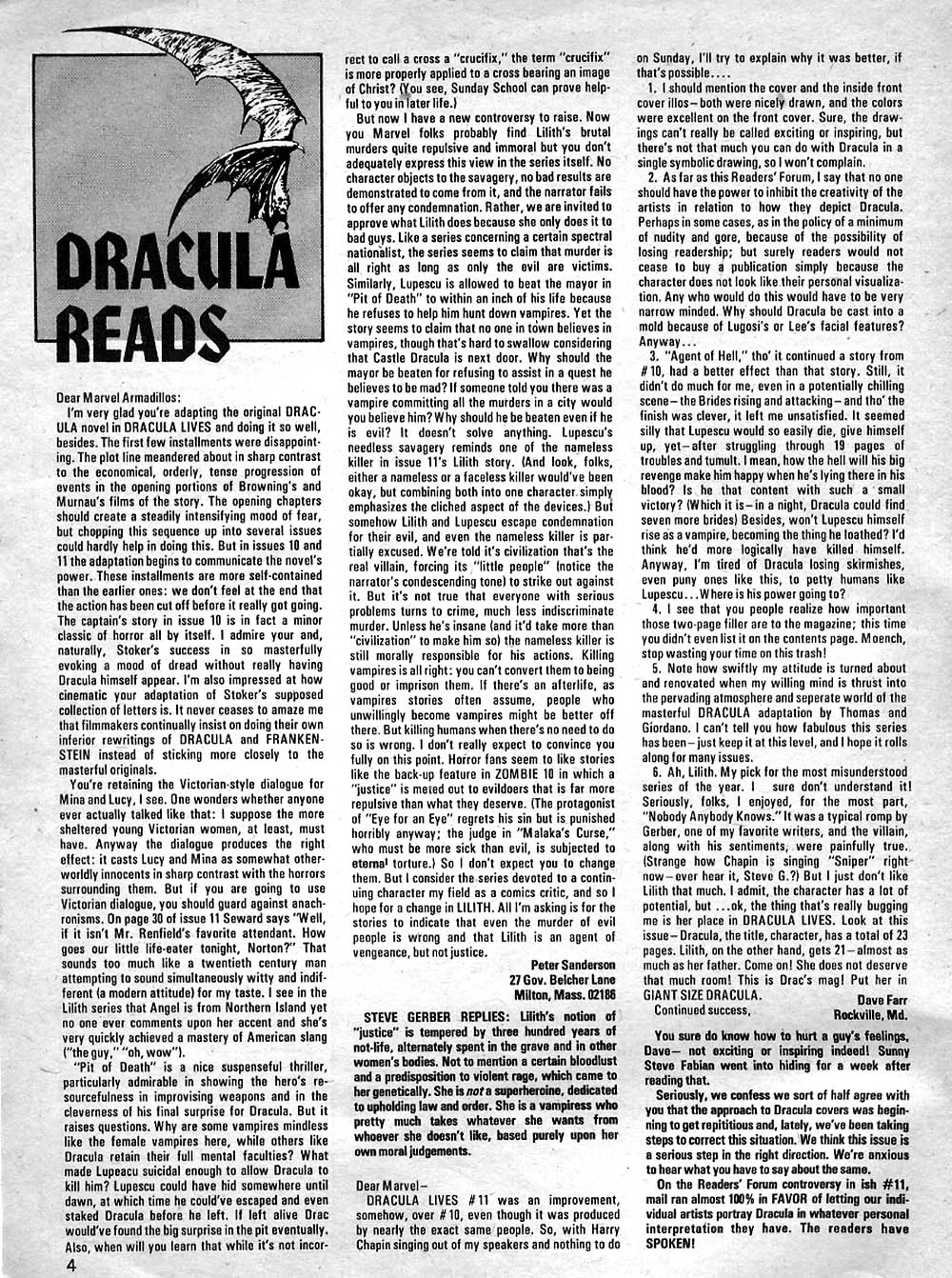 Read online Dracula Lives comic -  Issue #13 - 4