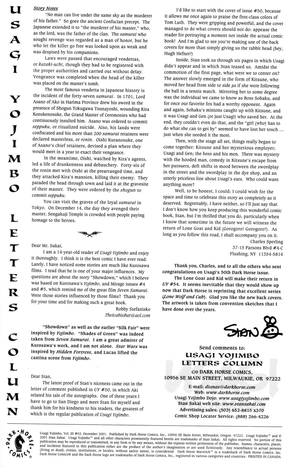 Read online Usagi Yojimbo (1996) comic -  Issue #53 - 27