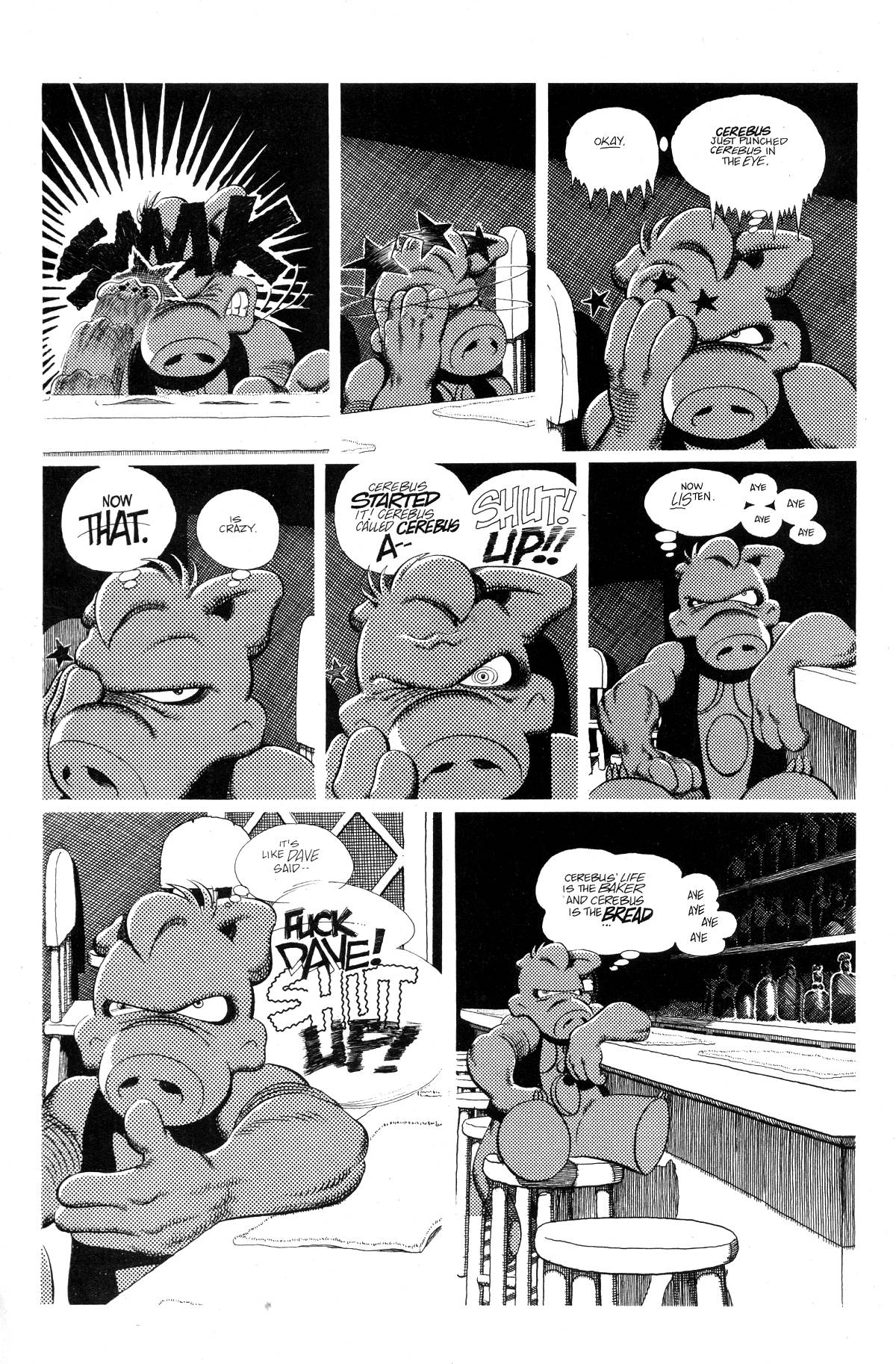 Read online Cerebus comic -  Issue #214 - 16