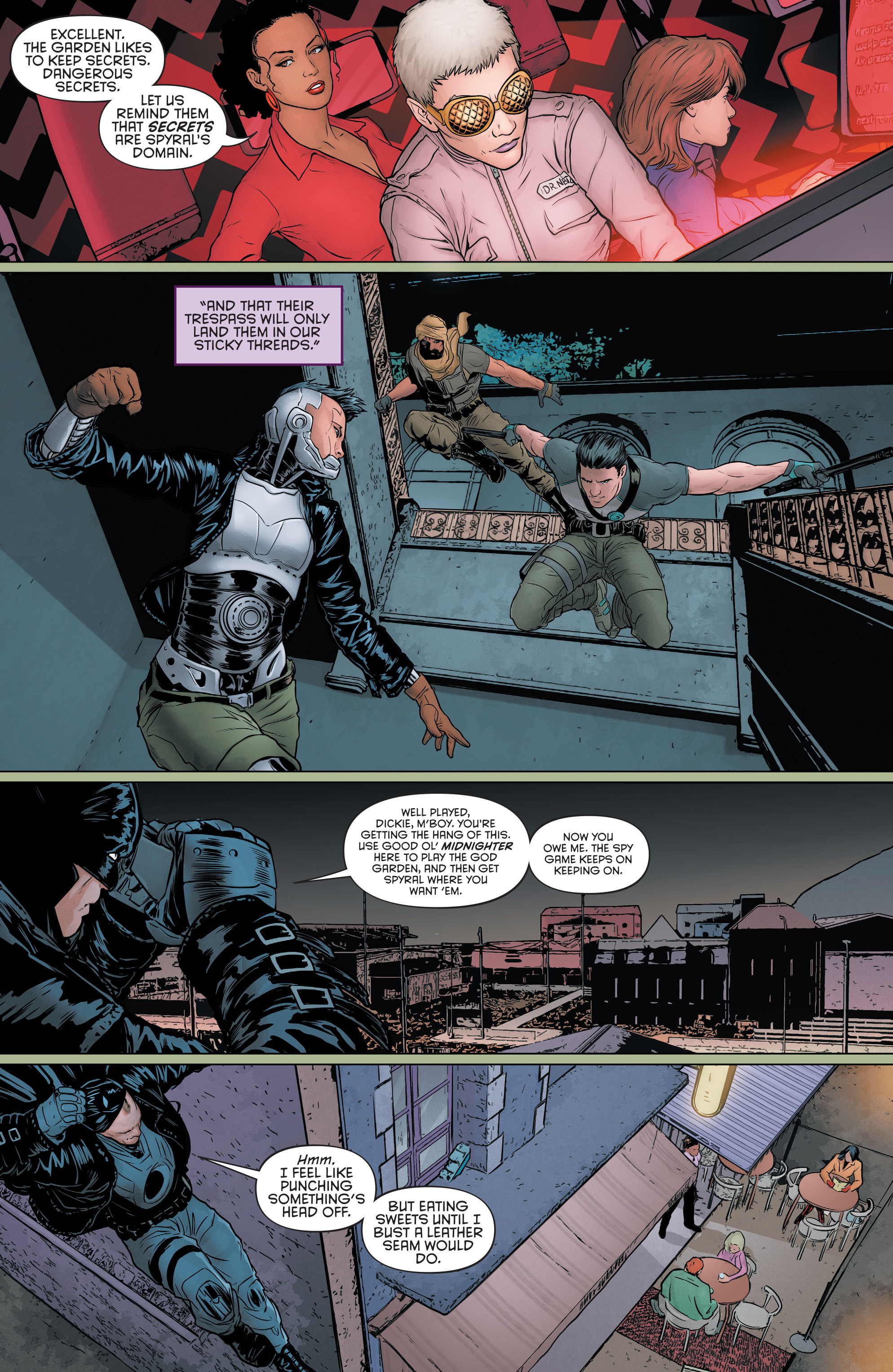 Read online Grayson comic -  Issue #13 - 23