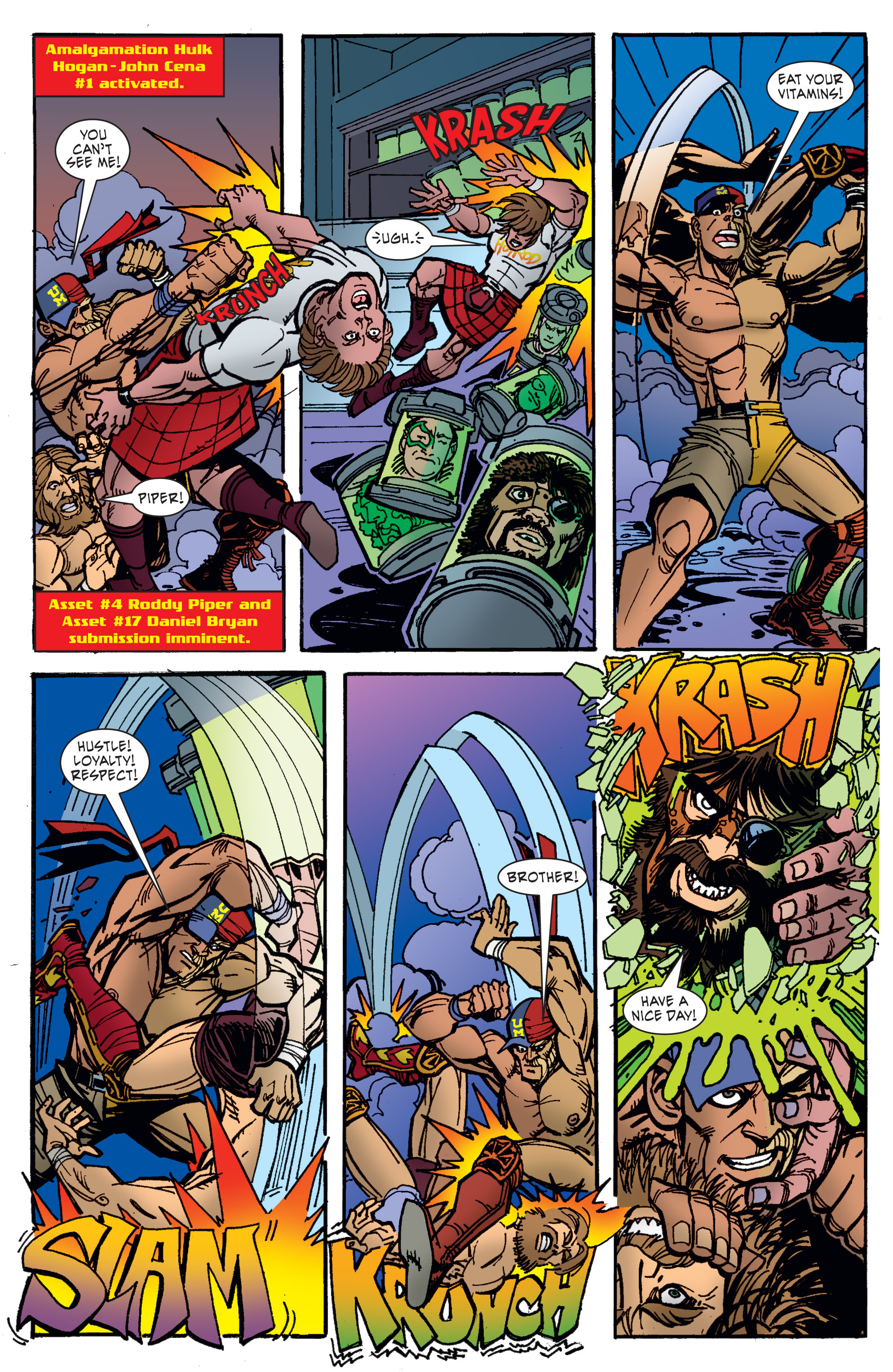 Read online WWE Superstars comic -  Issue #10 - 8