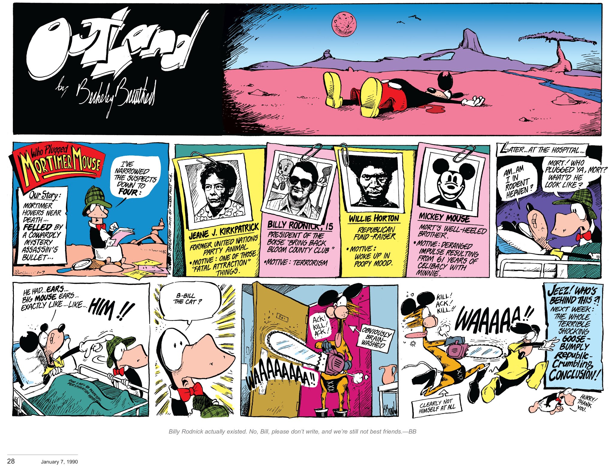 Read online Berkeley Breathed’s Outland comic -  Issue # TPB (Part 1) - 29