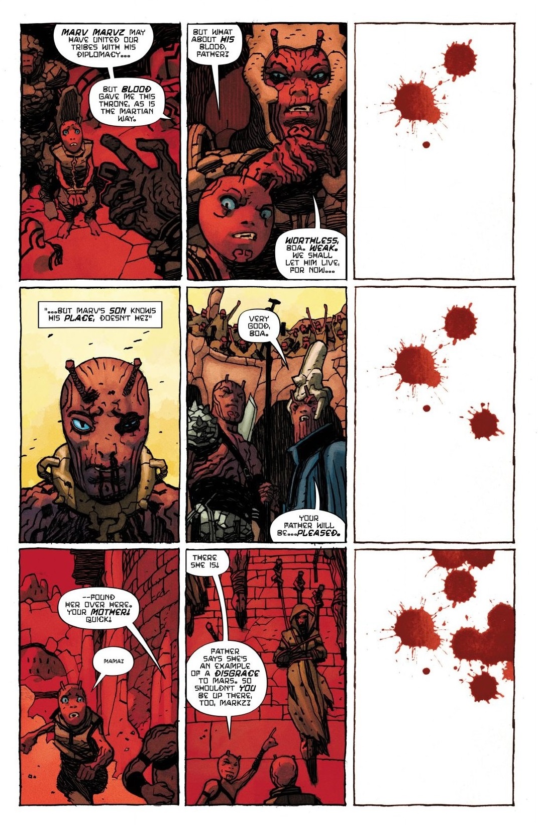 Read online Barbalien: Red Planet comic -  Issue #5 - 5