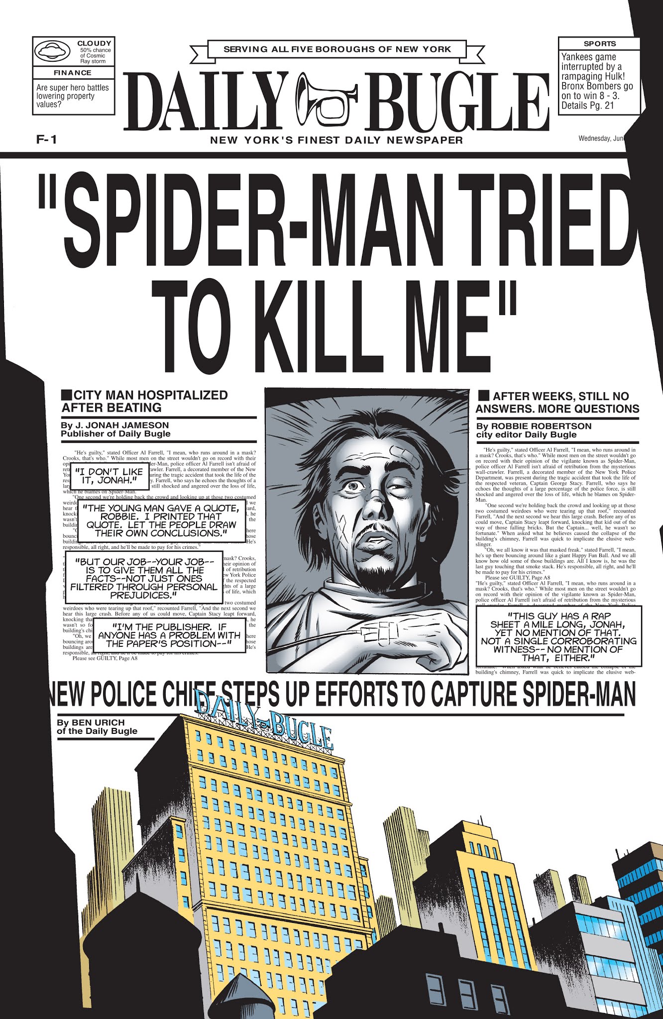 Read online Spider-Man: Death and Destiny comic -  Issue #3 - 6