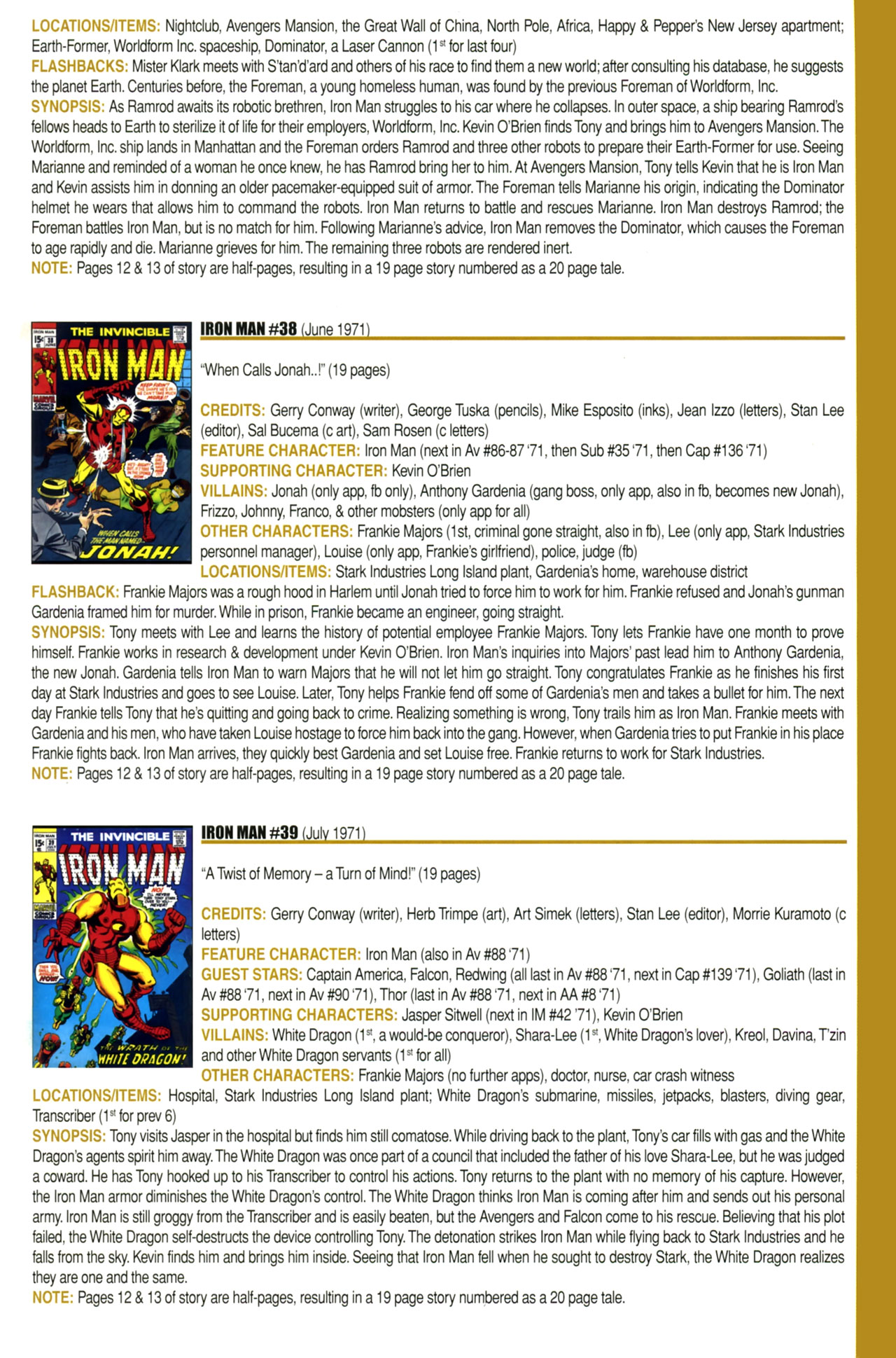 Read online Official Index to the Marvel Universe comic -  Issue #3 - 35