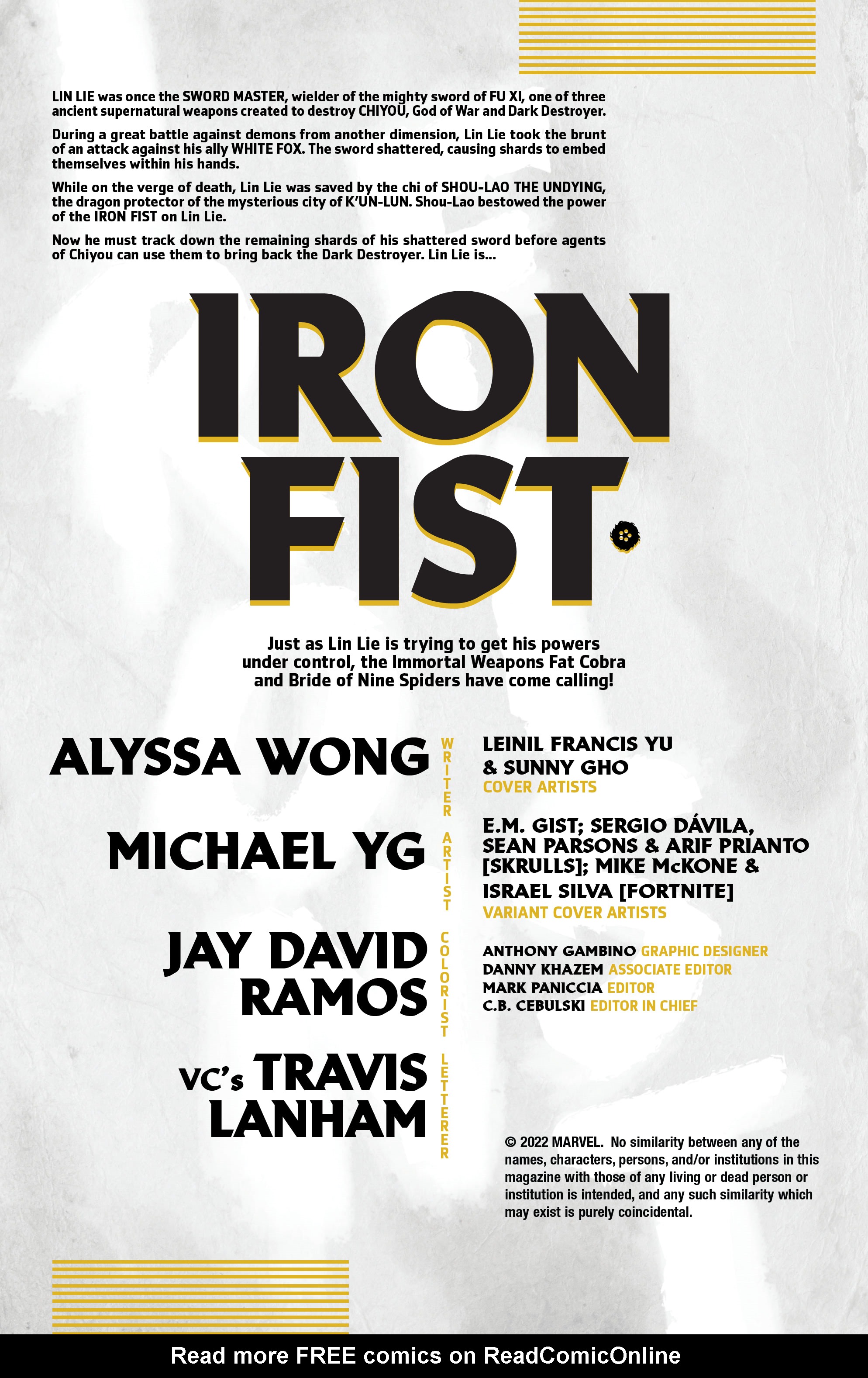 Read online Iron Fist (2022) comic -  Issue #4 - 2