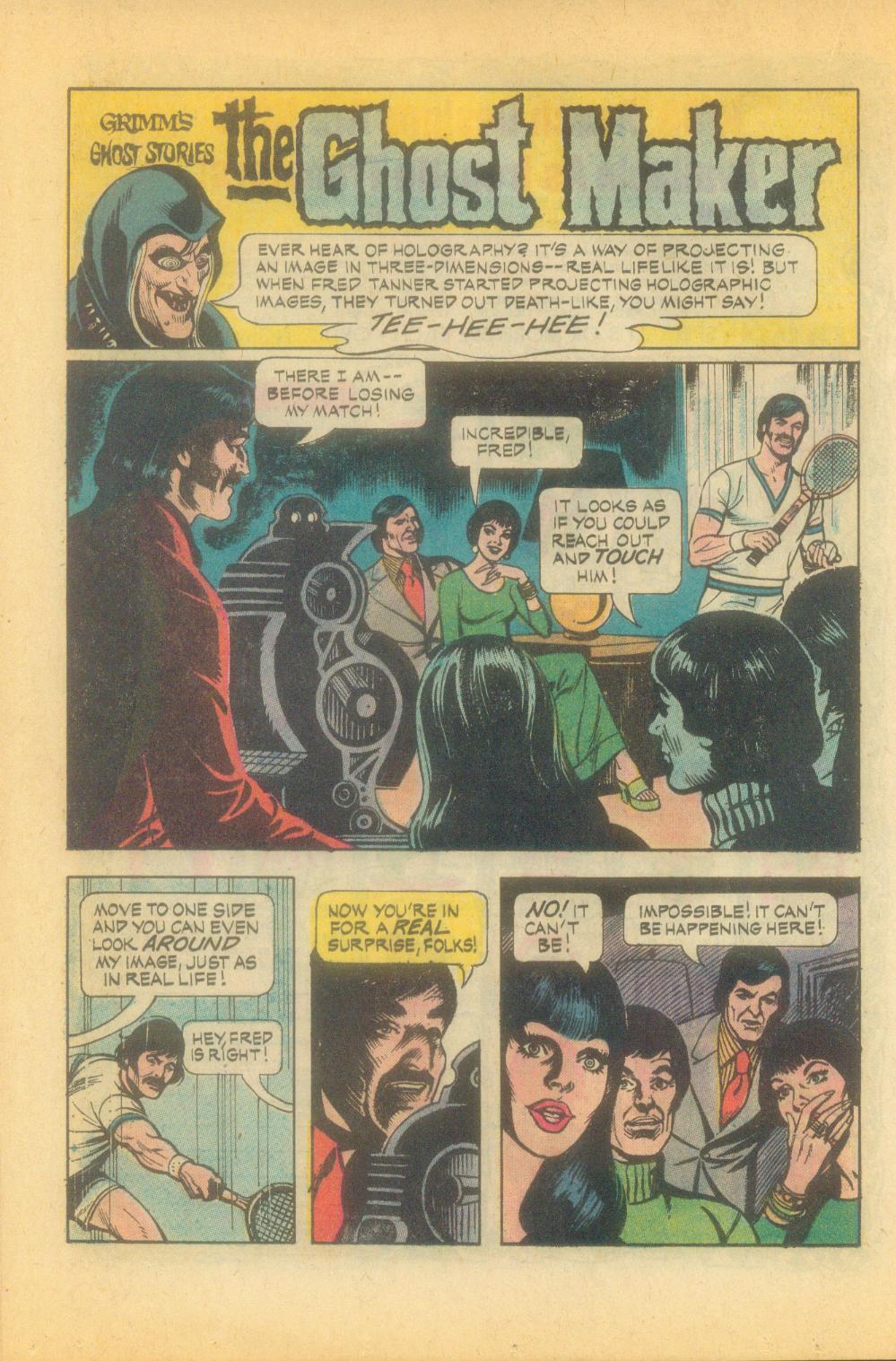Read online Grimm's Ghost Stories comic -  Issue #18 - 19