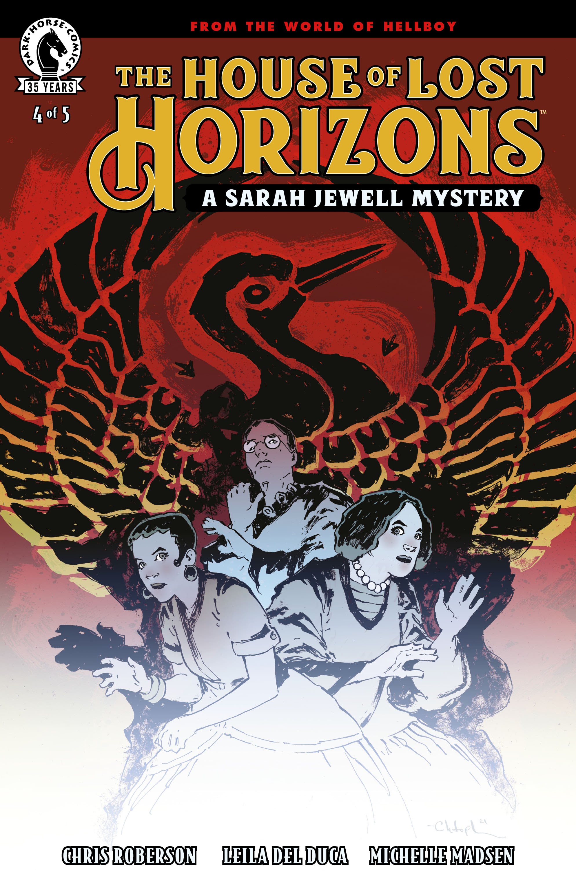 Read online The House of Lost Horizons: A Sarah Jewell Mystery comic -  Issue #4 - 1