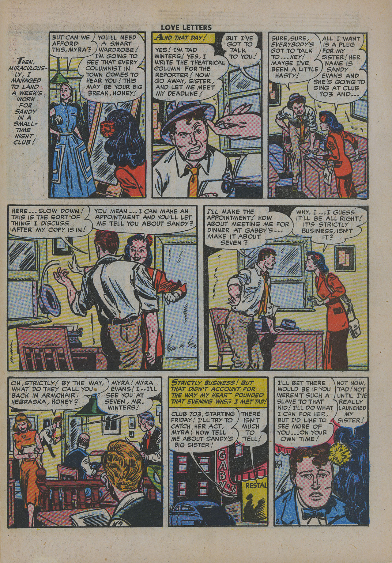 Read online Love Letters comic -  Issue #25 - 27