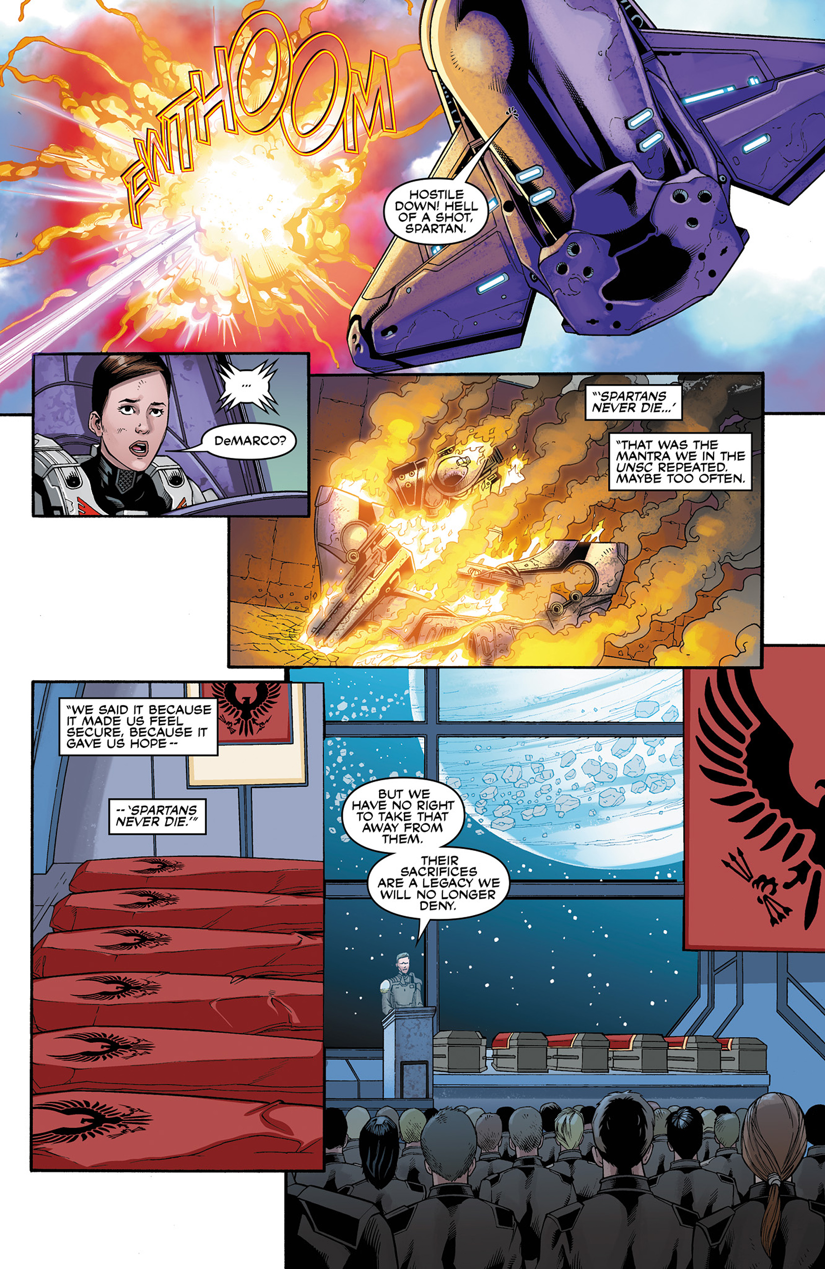 Read online Halo: Escalation comic -  Issue #3 - 22