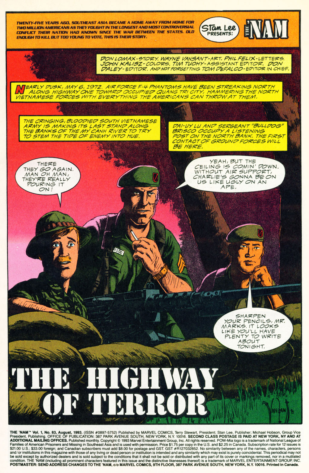 Read online The 'Nam comic -  Issue #83 - 2