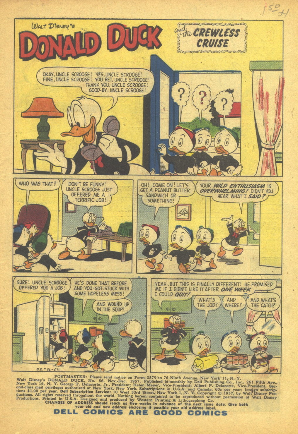 Read online Walt Disney's Donald Duck (1952) comic -  Issue #56 - 3