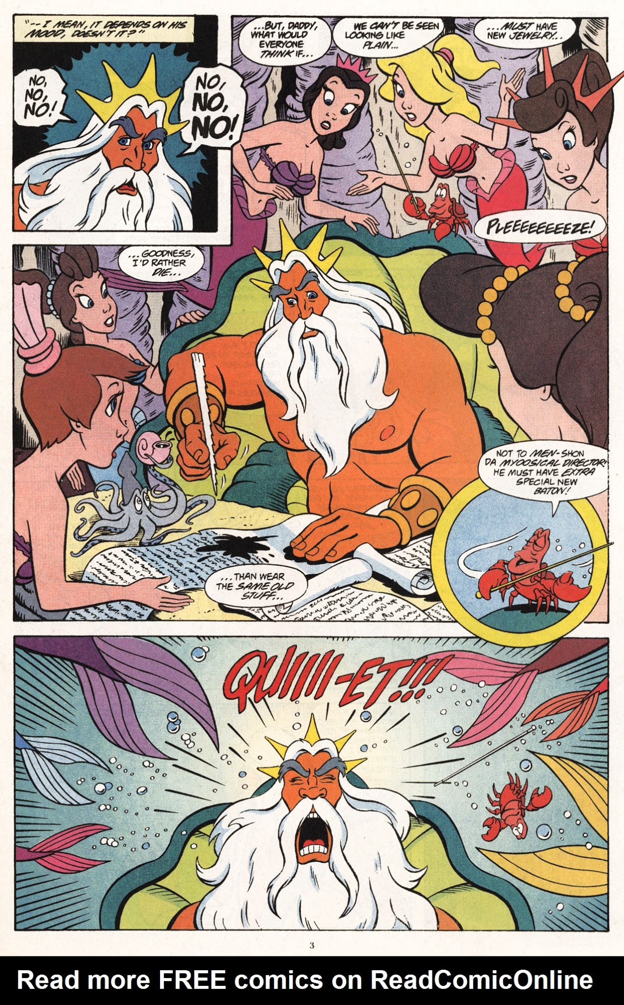 Read online Disney's The Little Mermaid comic -  Issue #2 - 5