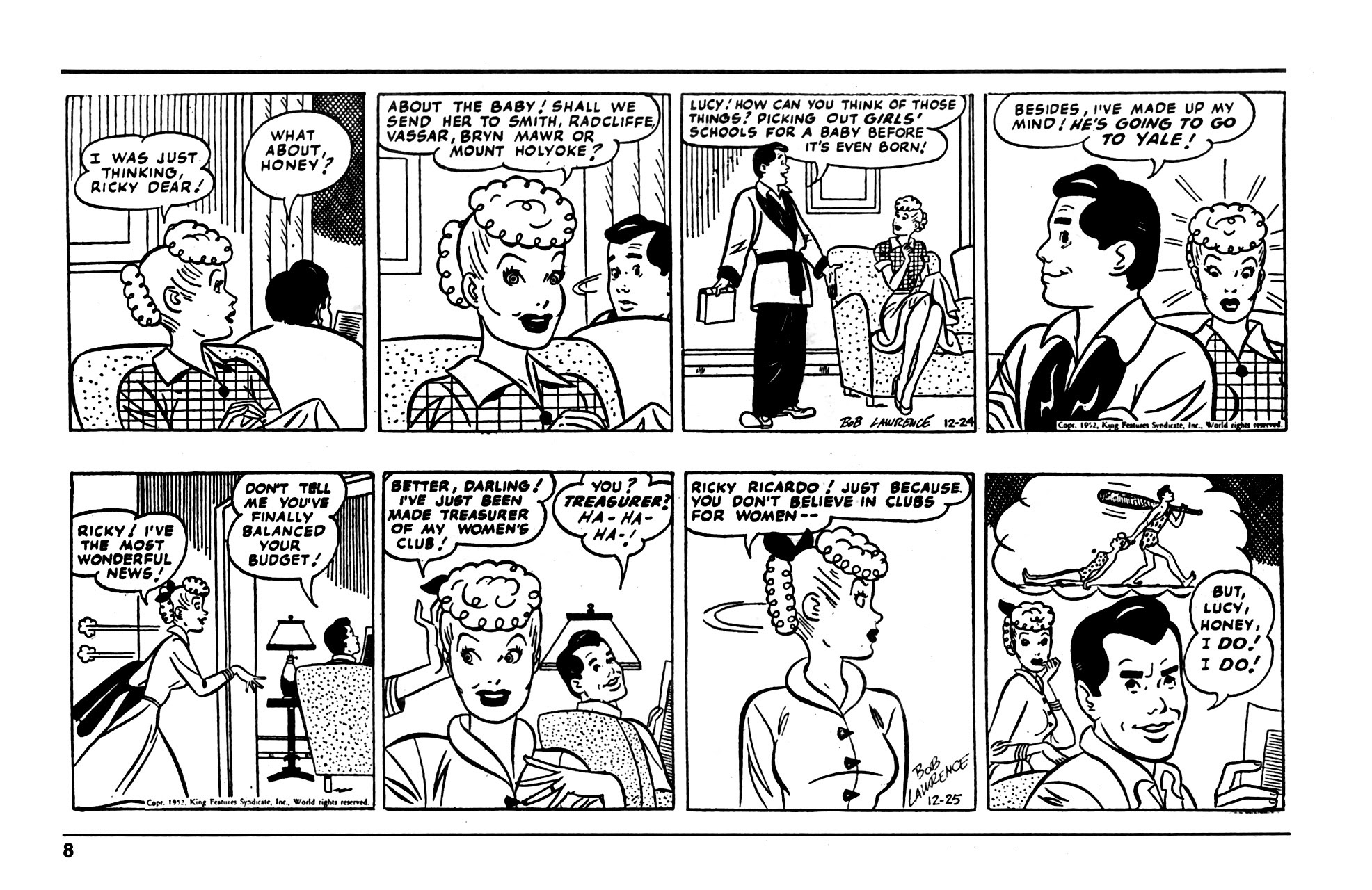 Read online I Love Lucy comic -  Issue #1 - 10