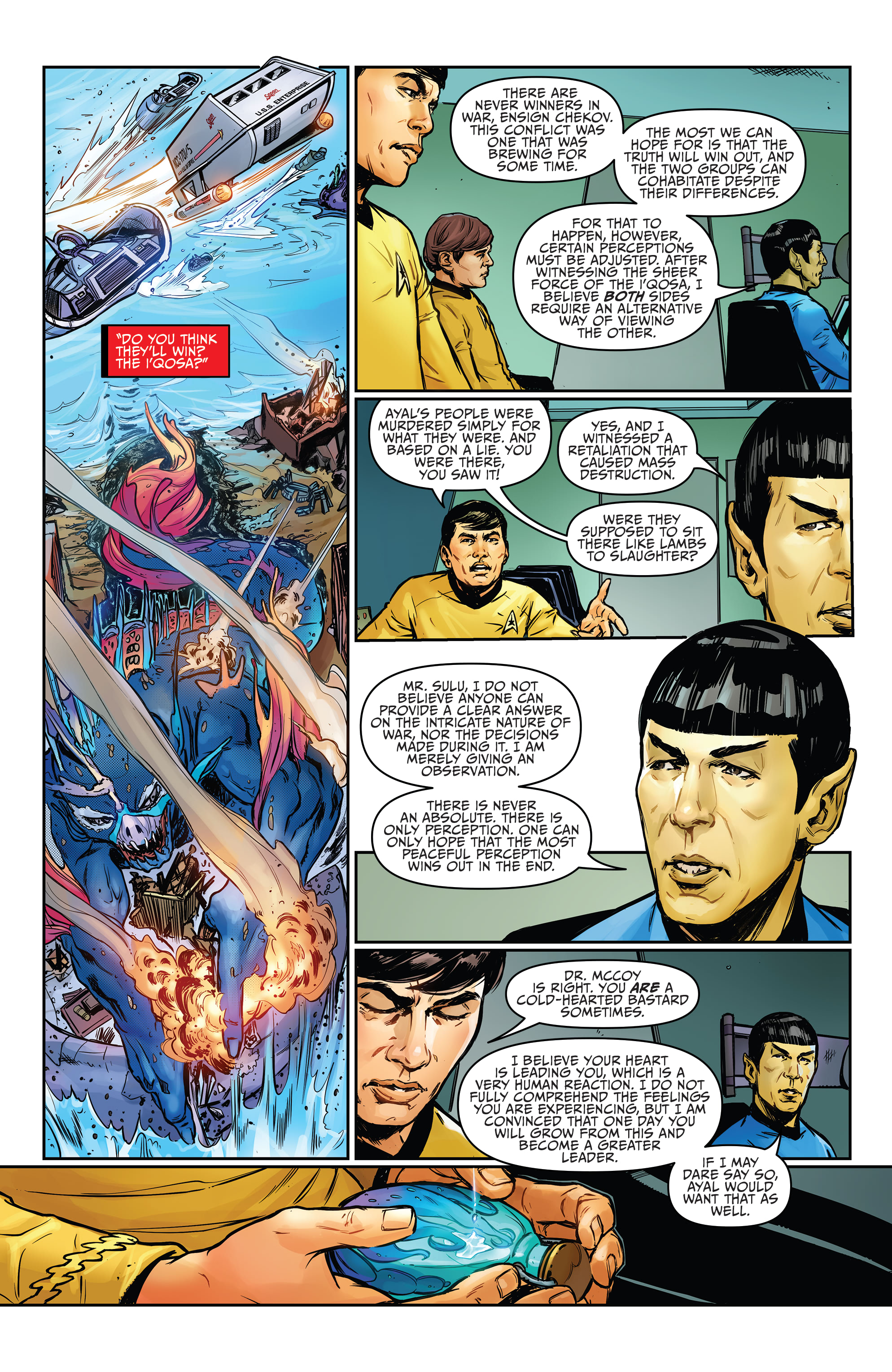 Read online Star Trek: Year Five comic -  Issue #10 - 17