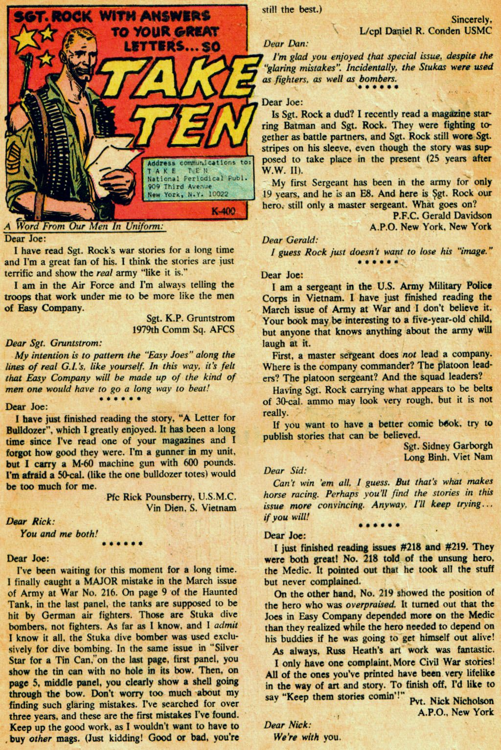 Read online Our Army at War (1952) comic -  Issue #223 - 30