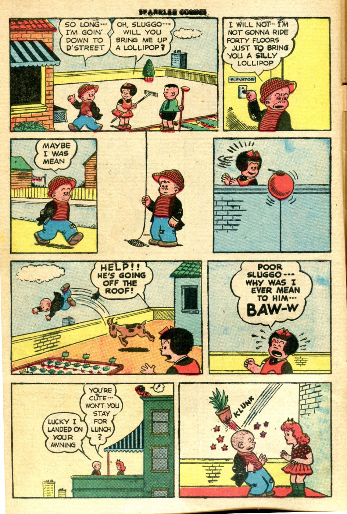 Read online Sparkler Comics comic -  Issue #70 - 6