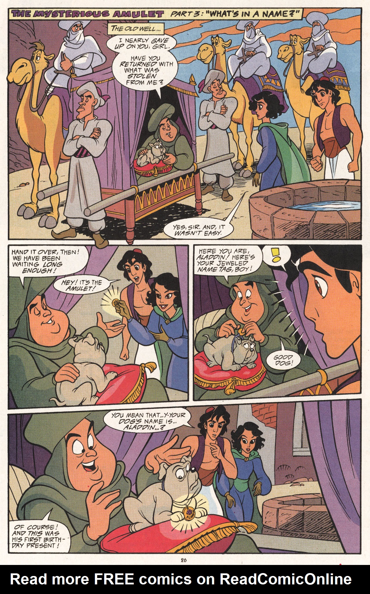 Read online Disney's Aladdin comic -  Issue #6 - 28