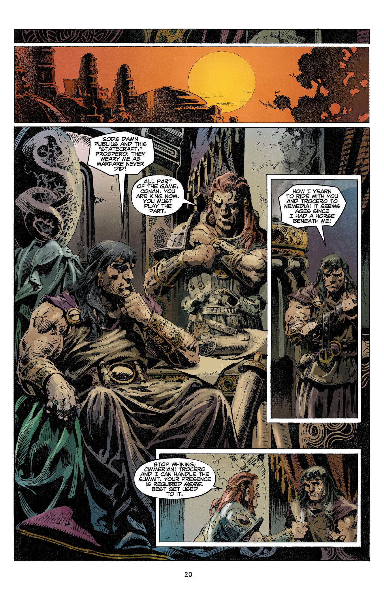 Read online King Conan: The Phoenix on the Sword comic -  Issue # TPB - 21