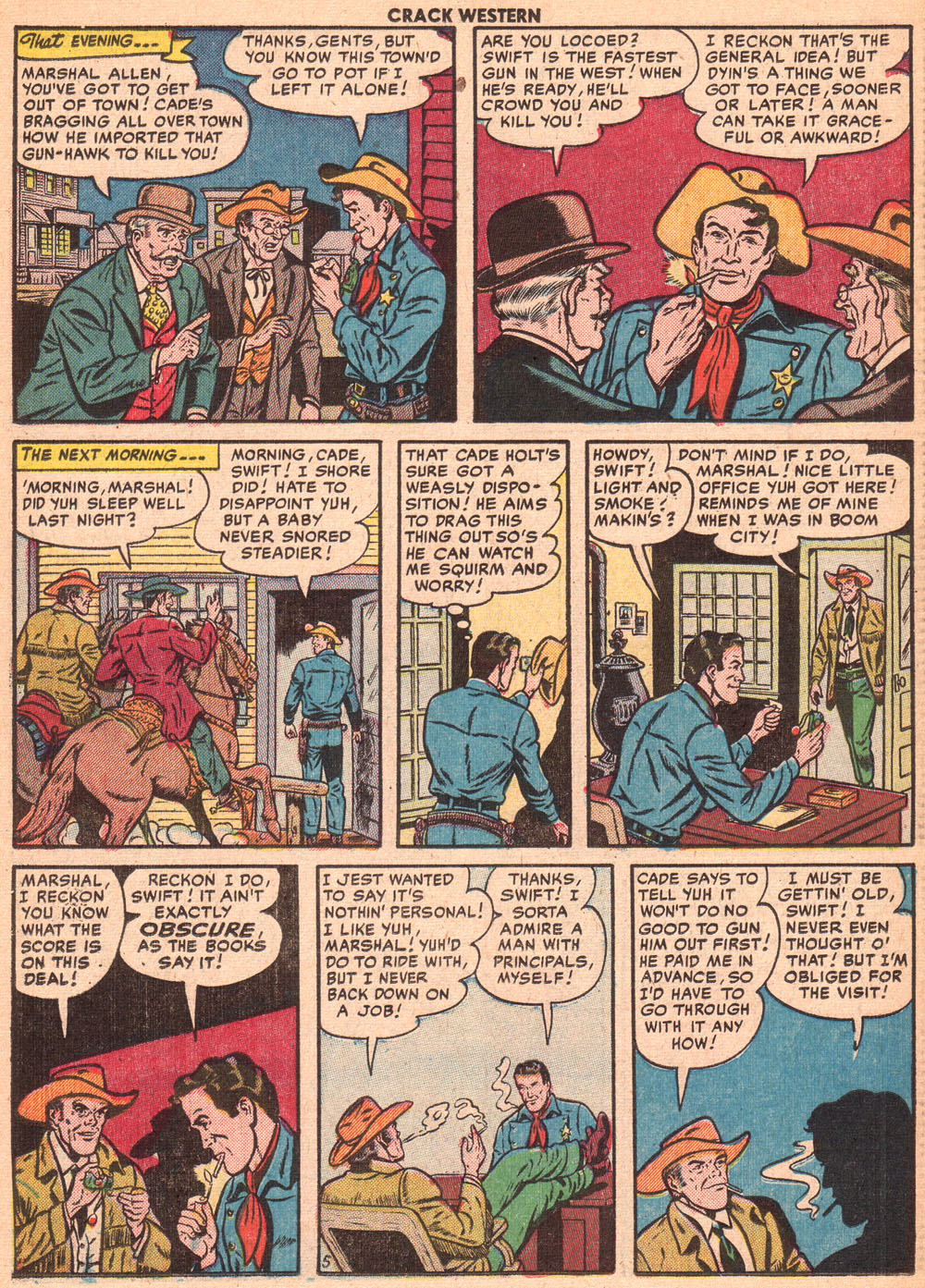 Read online Crack Western comic -  Issue #72 - 36
