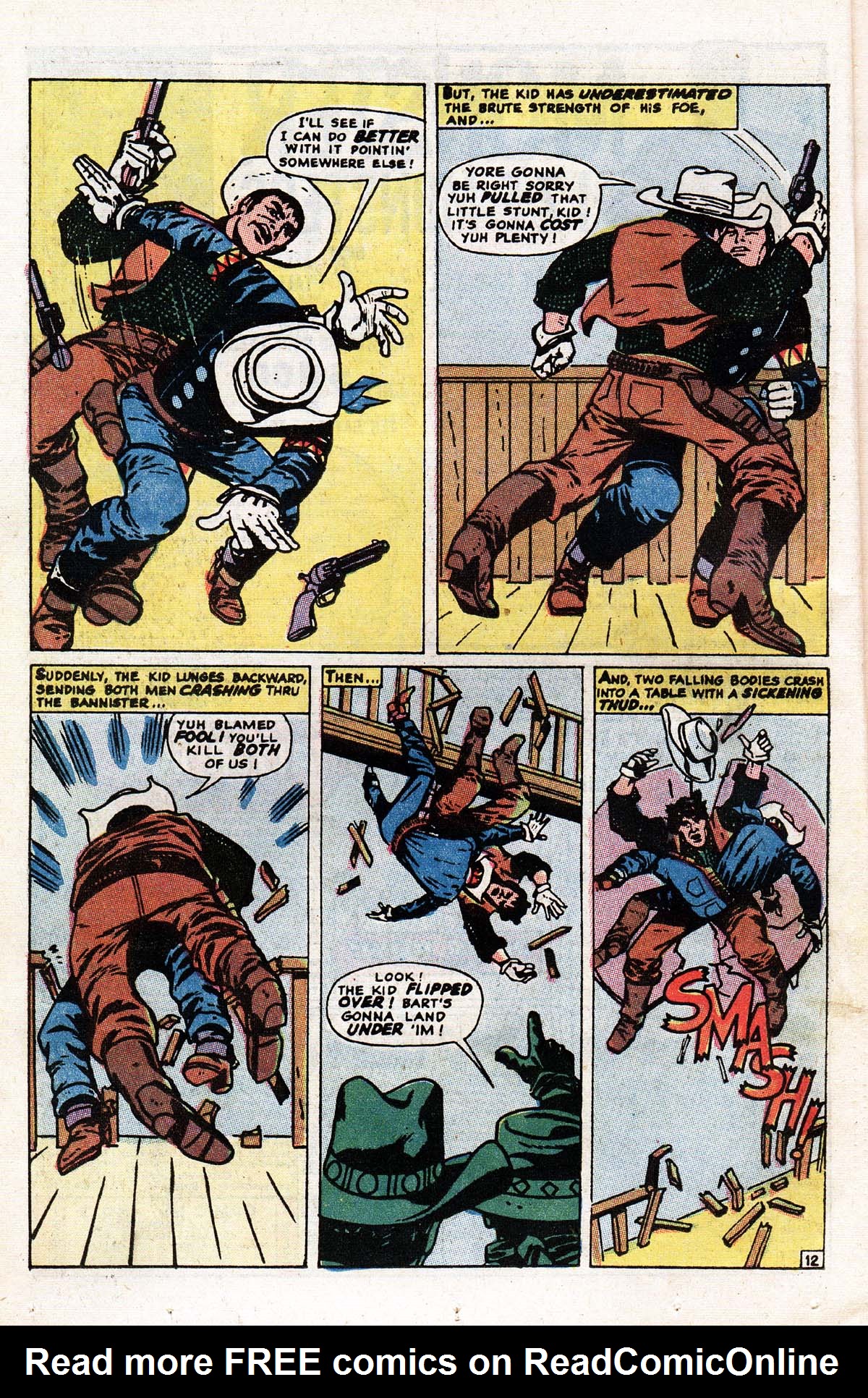 Read online The Mighty Marvel Western comic -  Issue #11 - 13