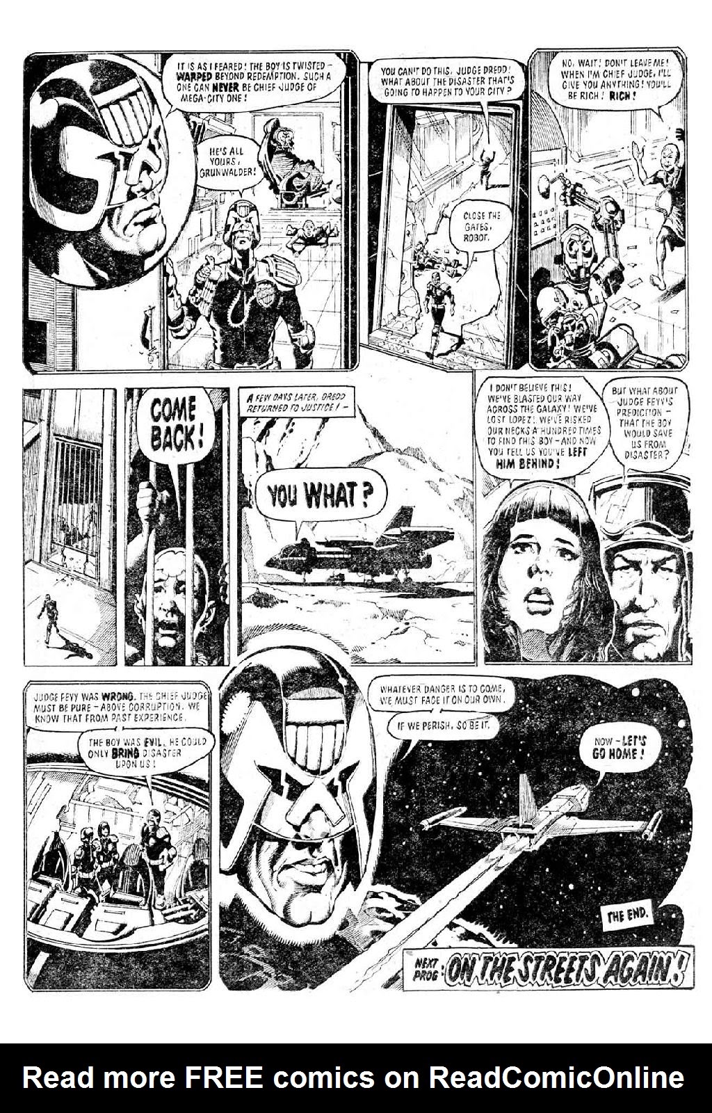 Read online Judge Dredd Epics comic -  Issue # TPB The Judge Child Quest - 138