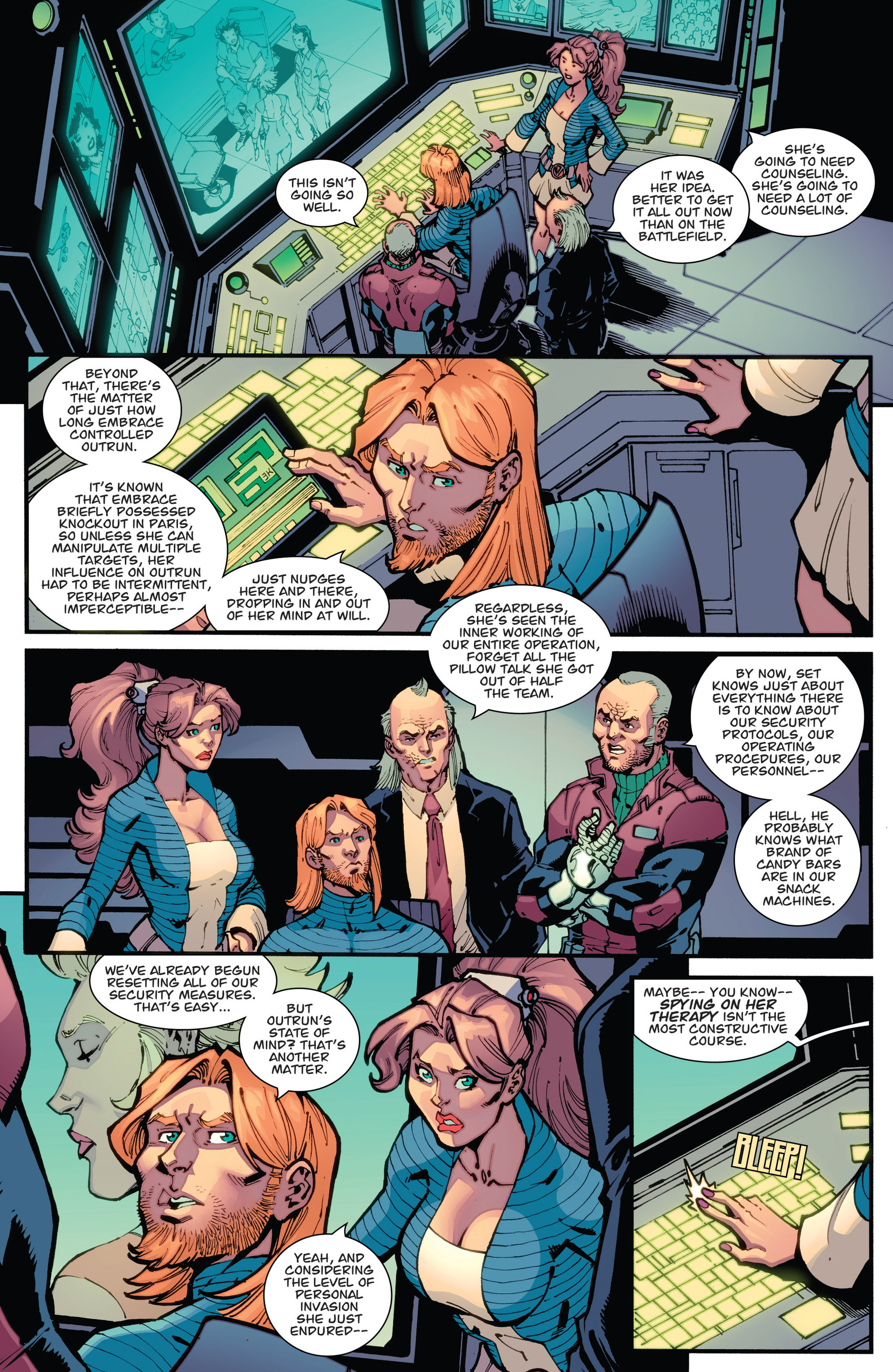Read online Guarding the Globe (2012) comic -  Issue #5 - 5