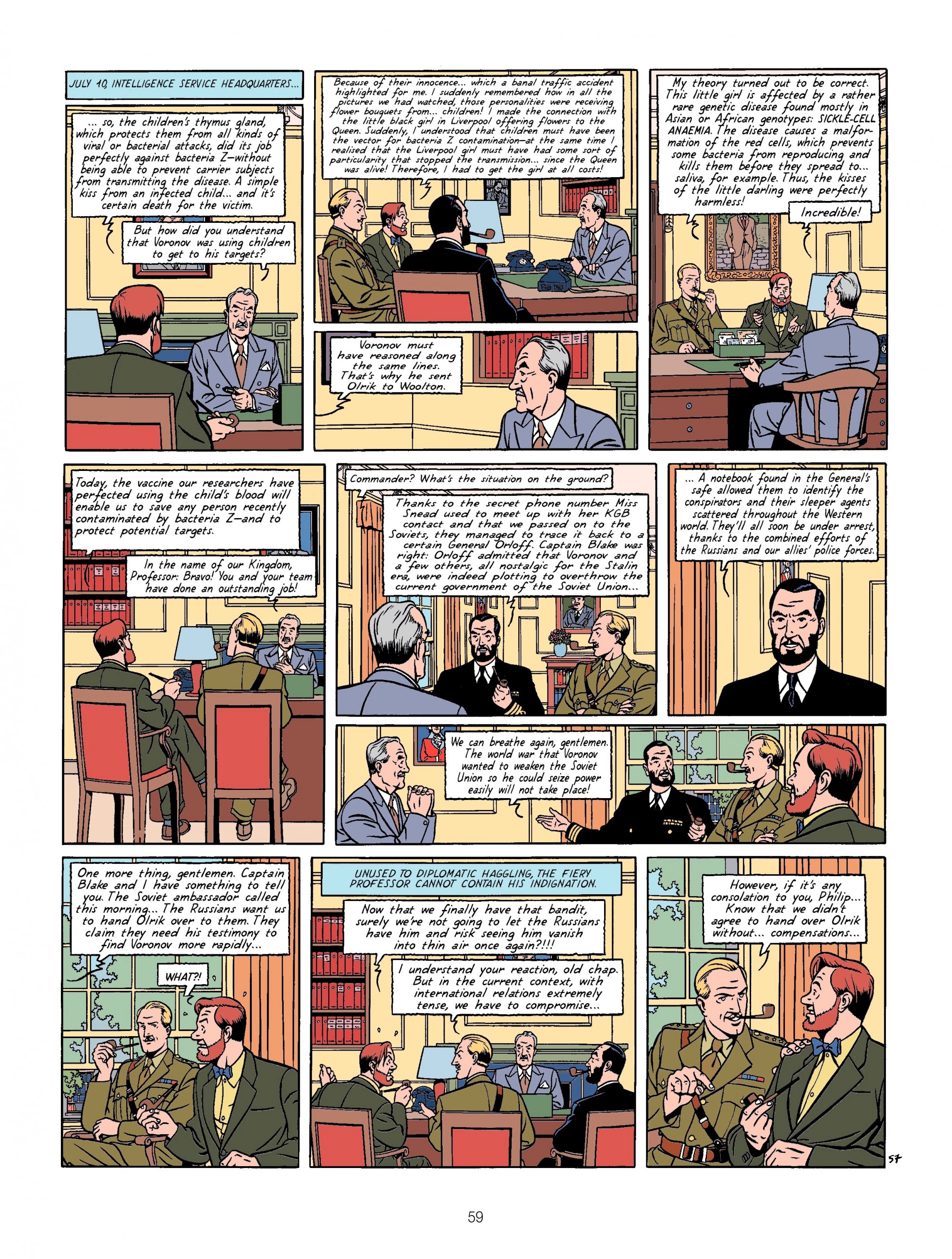 Read online Blake & Mortimer comic -  Issue #8 - 59