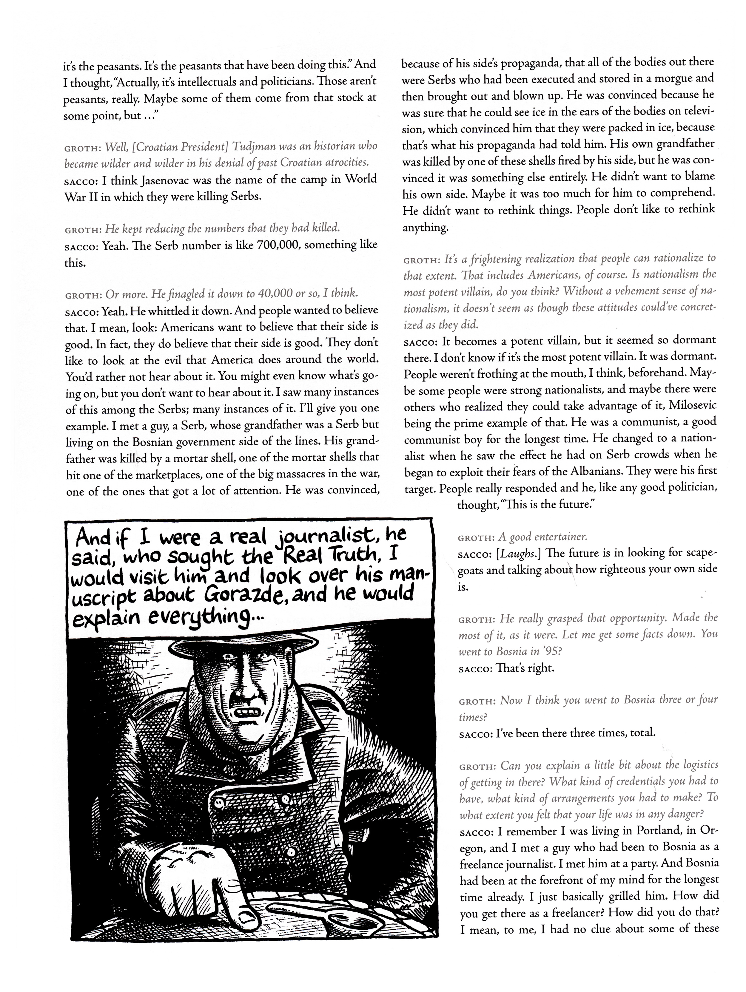 Read online Safe Area Goražde comic -  Issue # TPB (Part 3) - 75