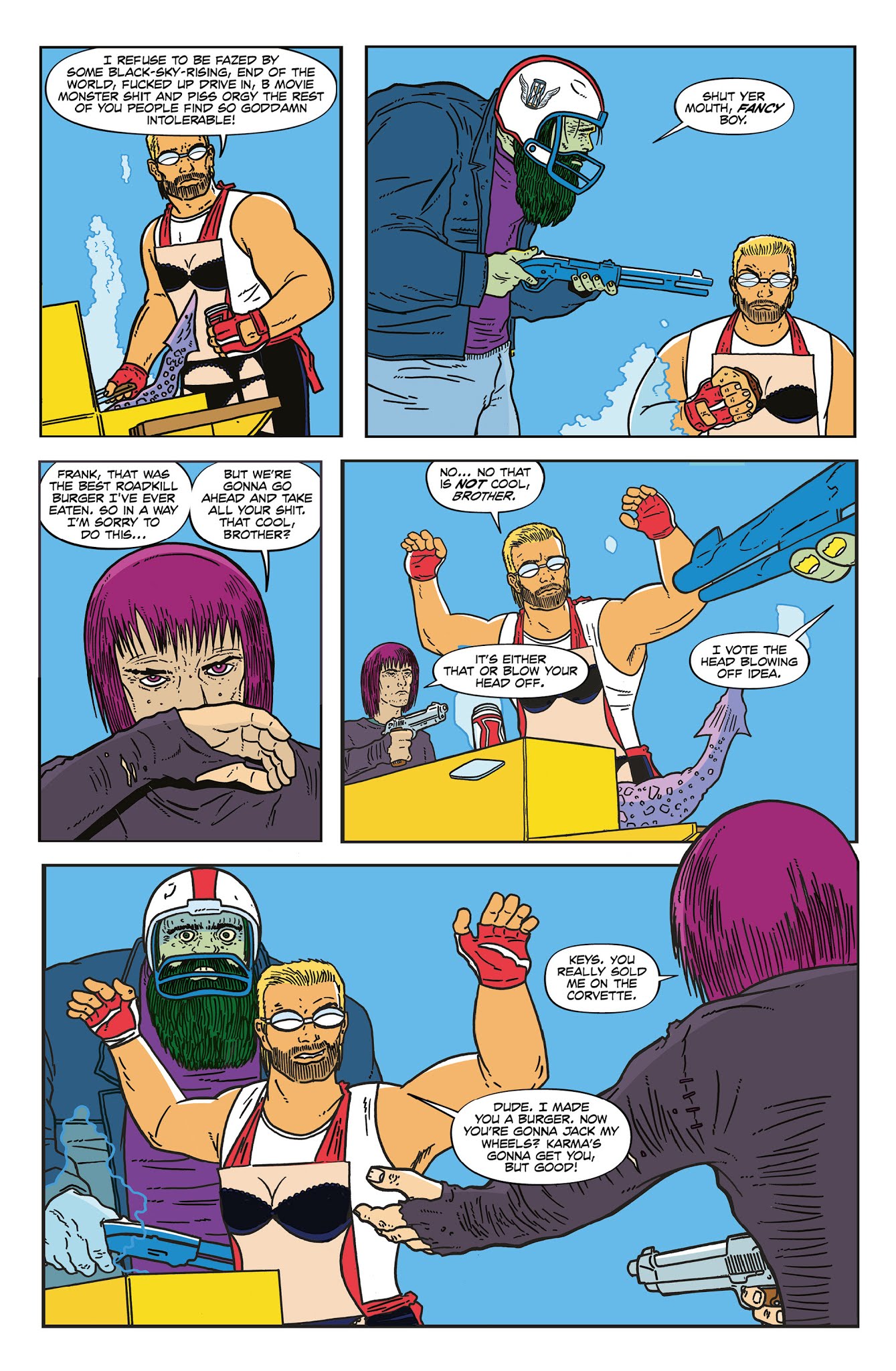 Read online Last Driver comic -  Issue # TPB - 14