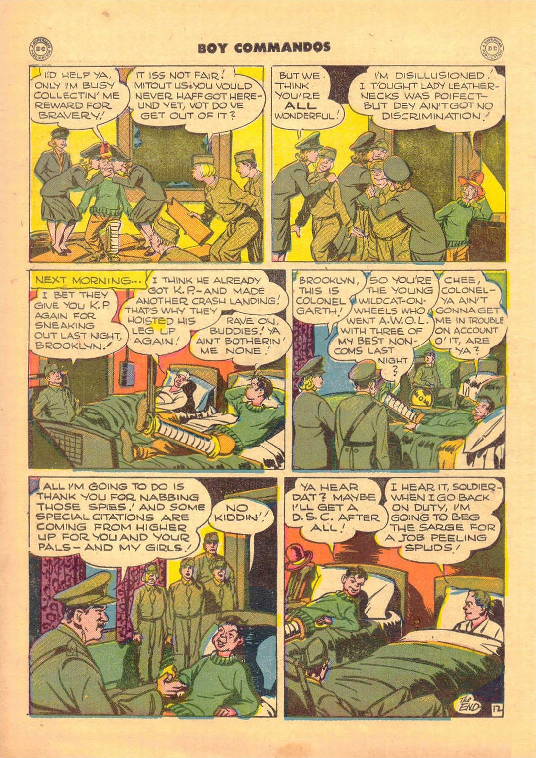 Read online Boy Commandos comic -  Issue #13 - 14