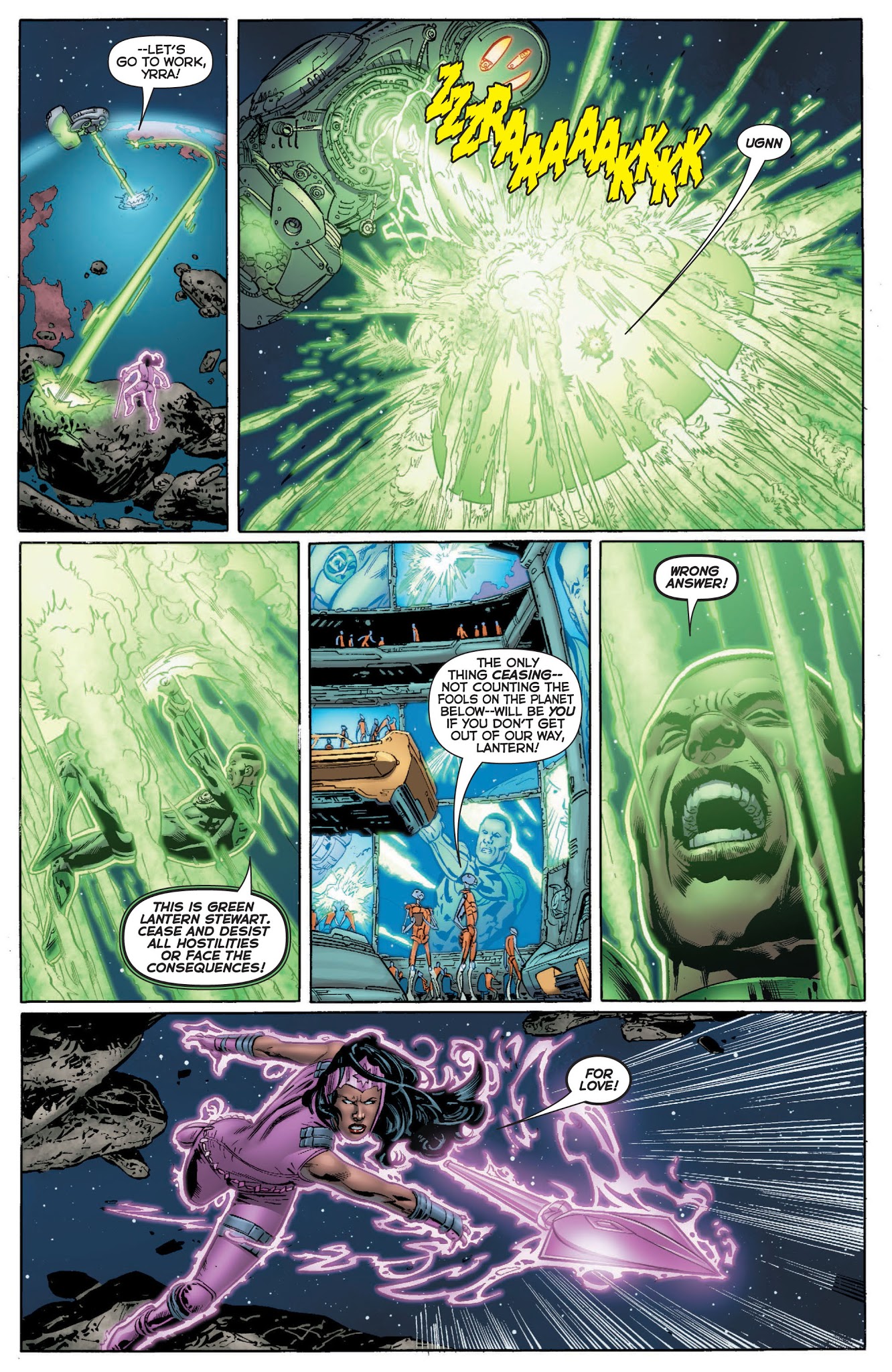 Read online Green Lantern: Rise of the Third Army comic -  Issue # TPB - 350