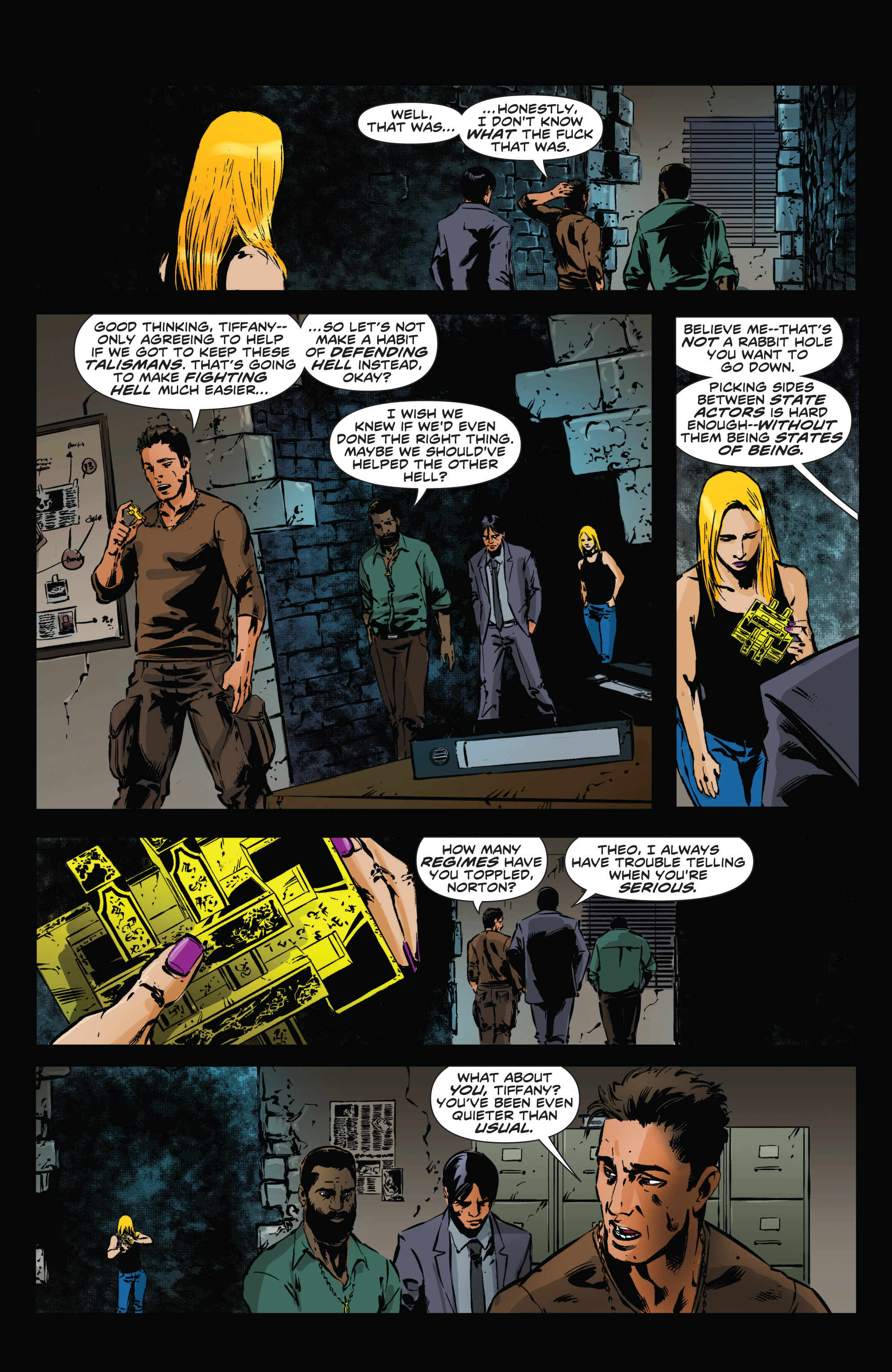 Read online Clive Barker's Hellraiser: The Dark Watch comic -  Issue # TPB 2 - 73