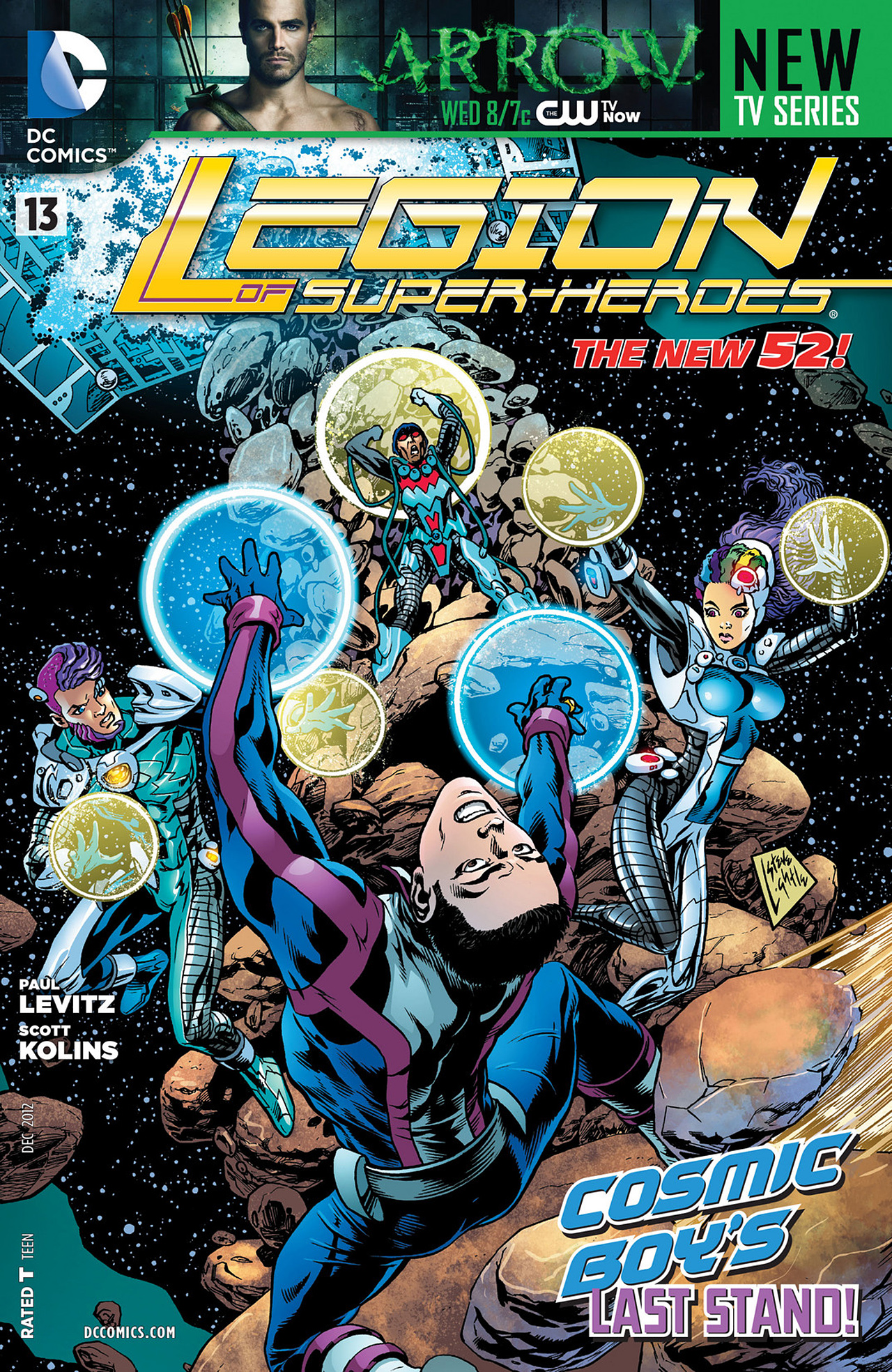 Read online Legion of Super-Heroes (2011) comic -  Issue #13 - 1