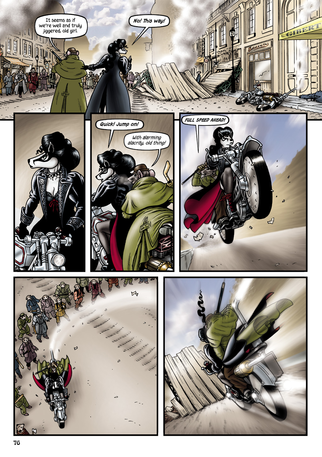 Read online Grandville Bête Noire comic -  Issue # TPB - 79