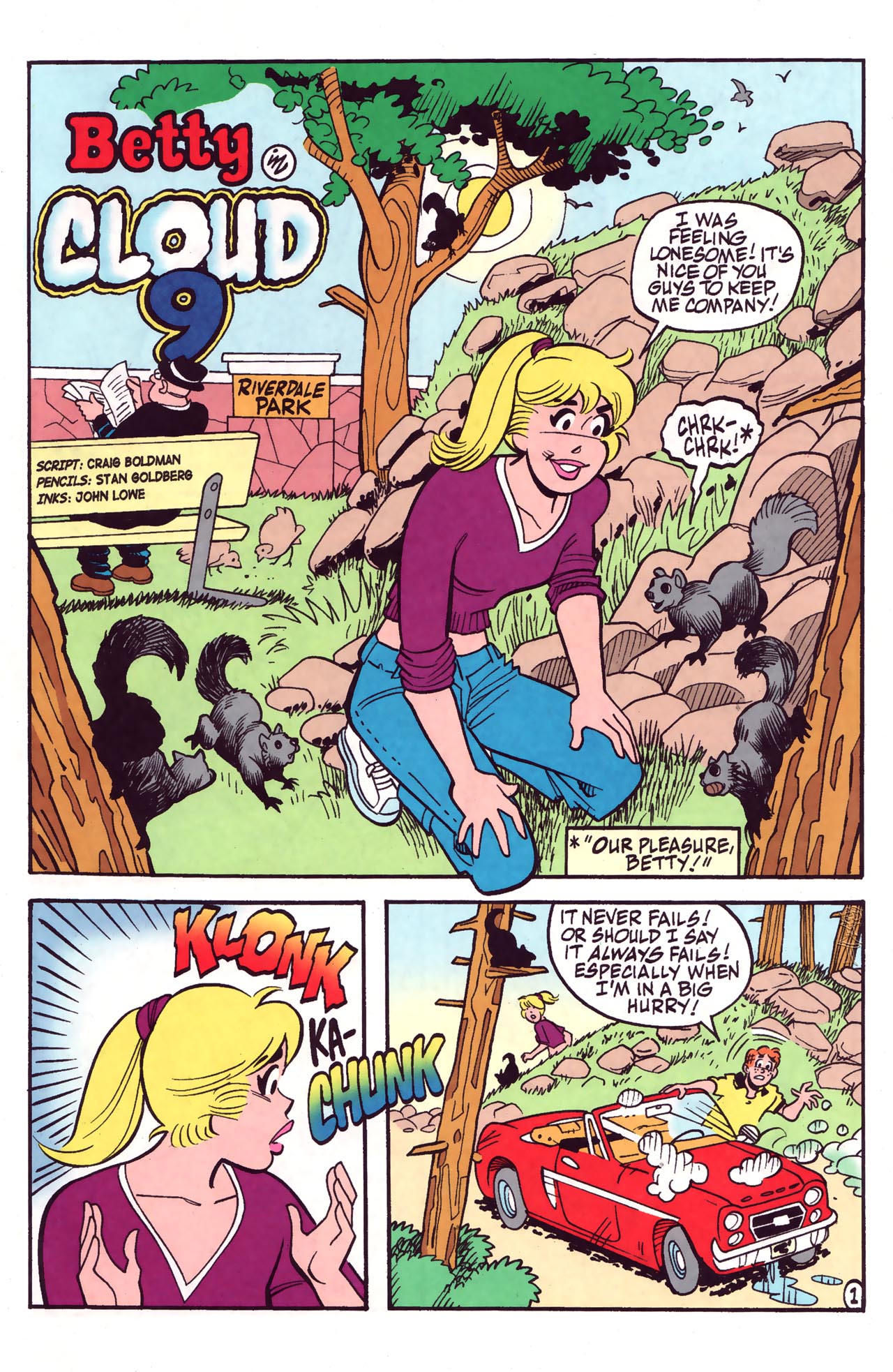 Read online Betty comic -  Issue #167 - 17